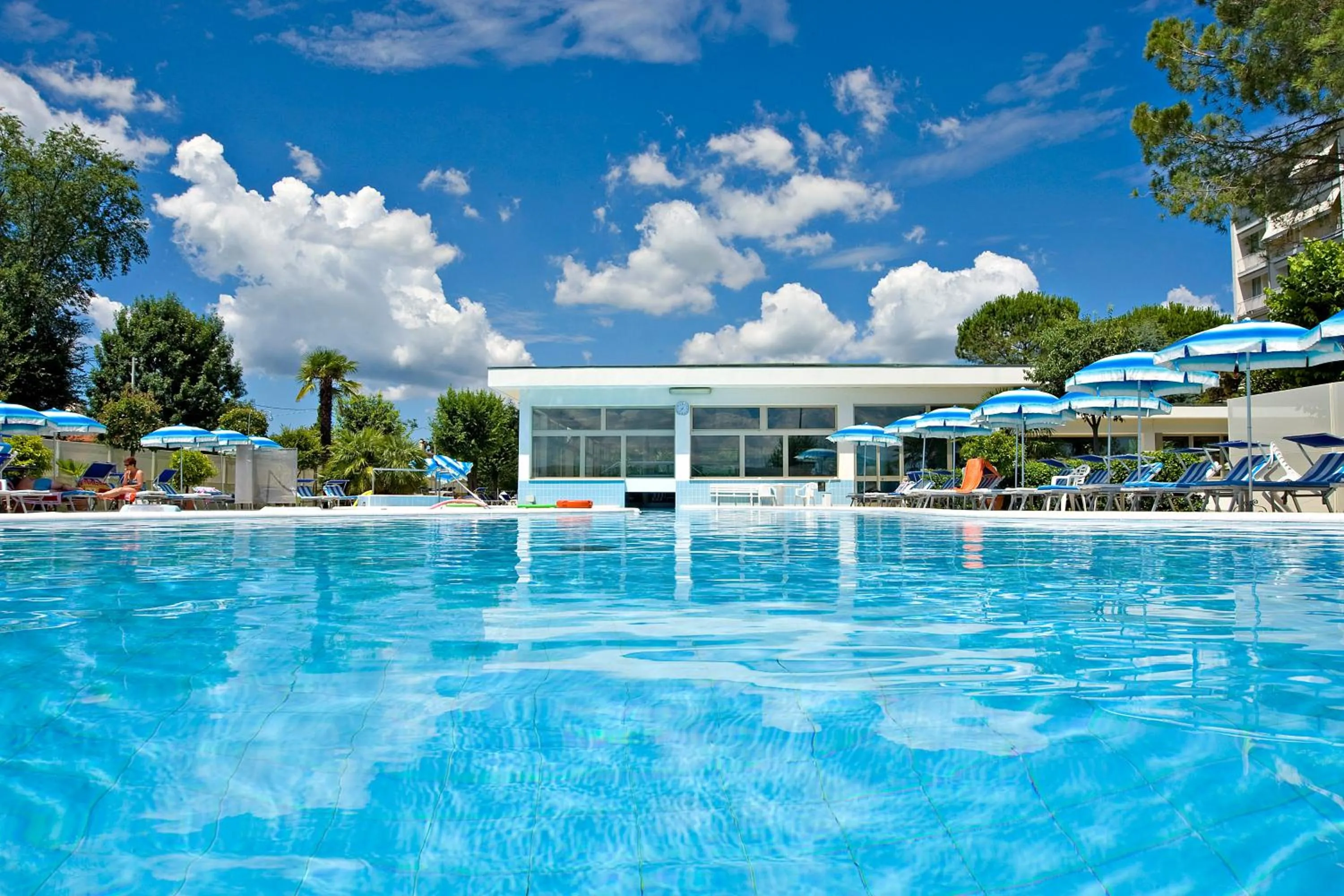 Hot Spring Bath in Hotel Abano Astoria
