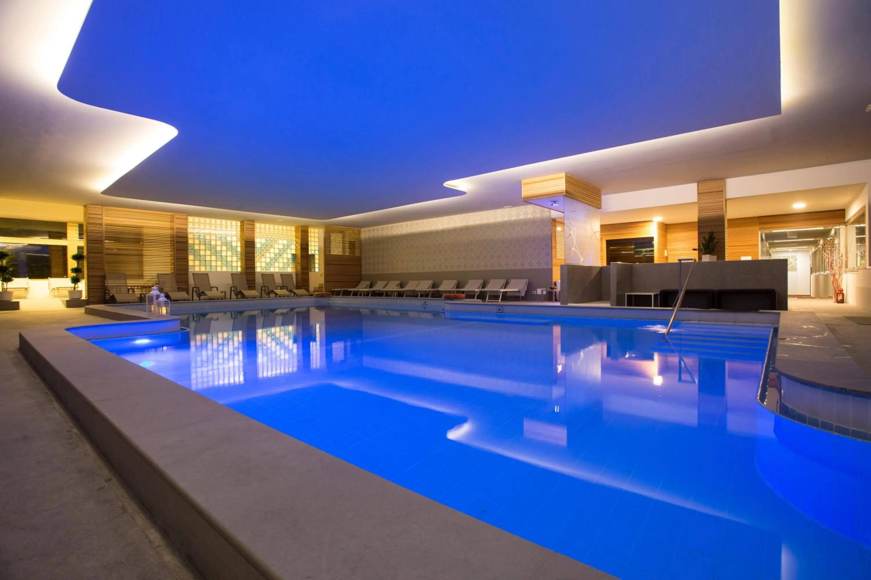 Hot Spring Bath in Hotel Abano Astoria