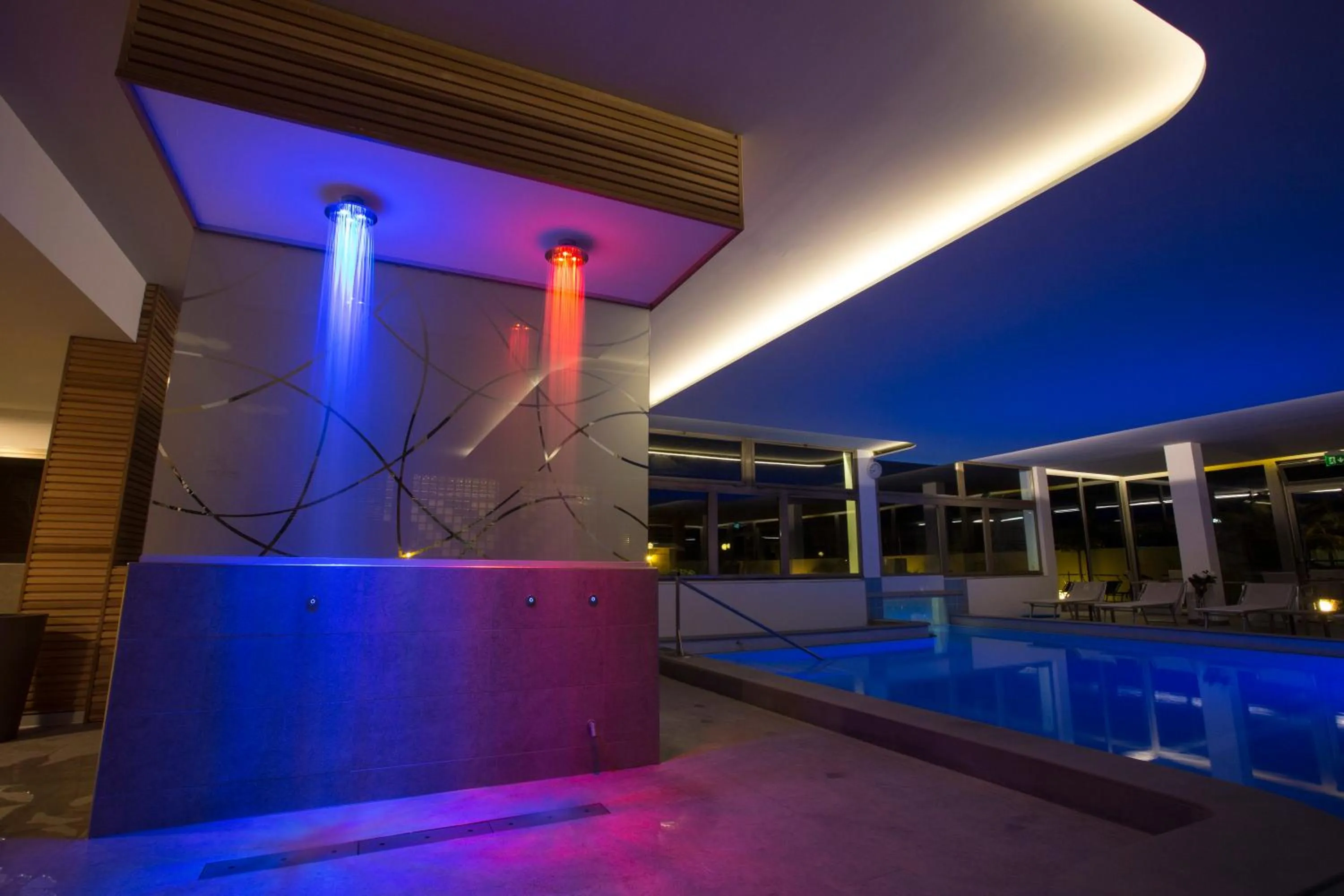 Hot Spring Bath in Hotel Abano Astoria