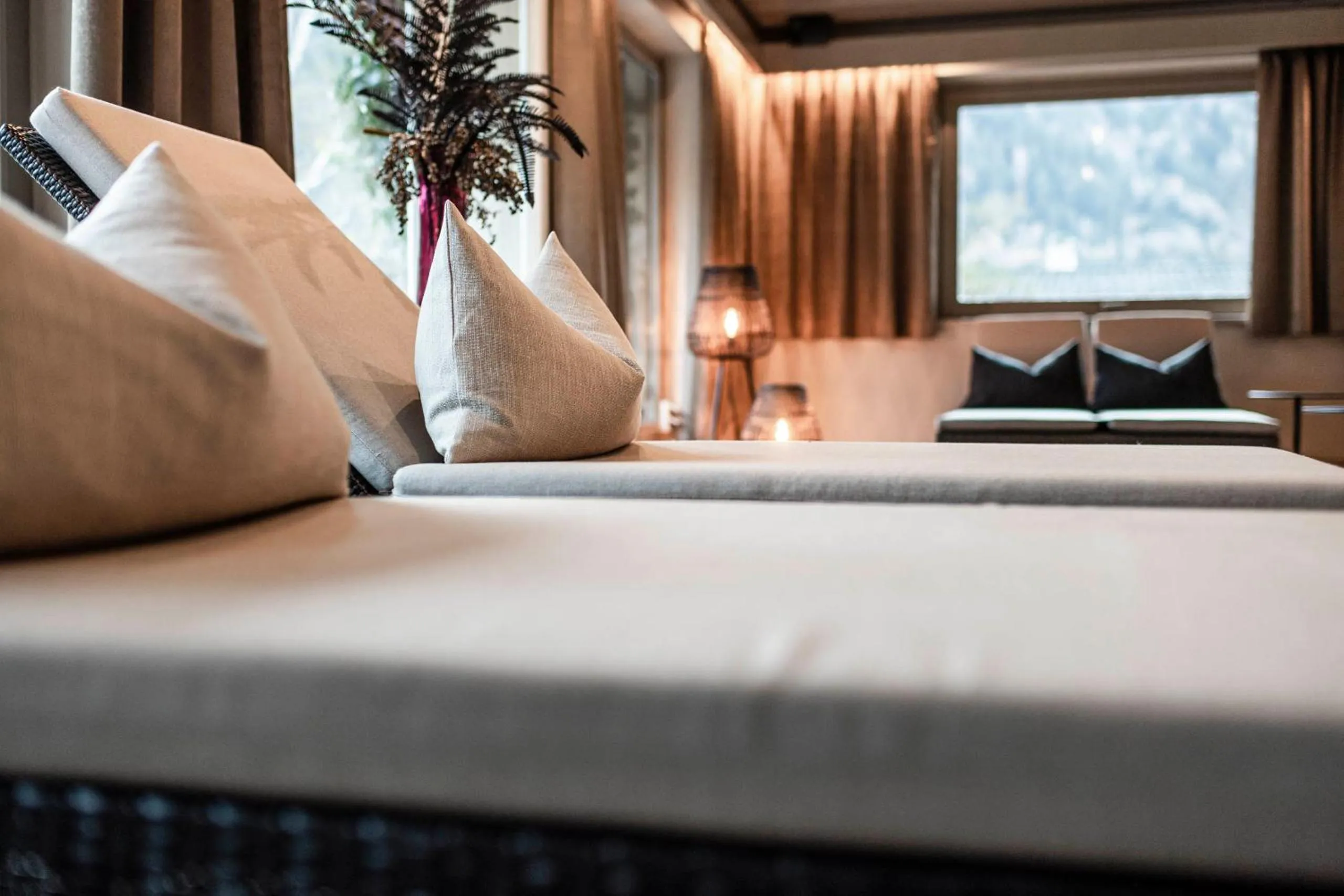 Spa and wellness centre/facilities, Bed in Romantik Hotel & Restaurant Stafler