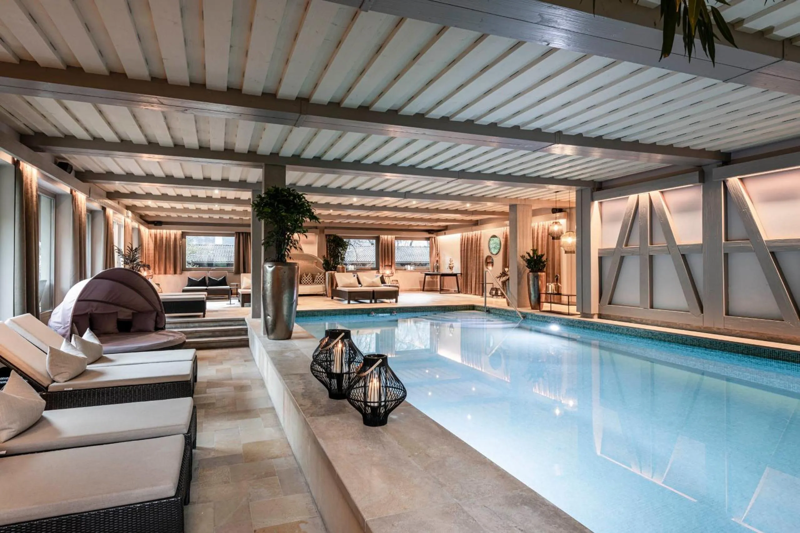 Spa and wellness centre/facilities in Romantik Hotel & Restaurant Stafler