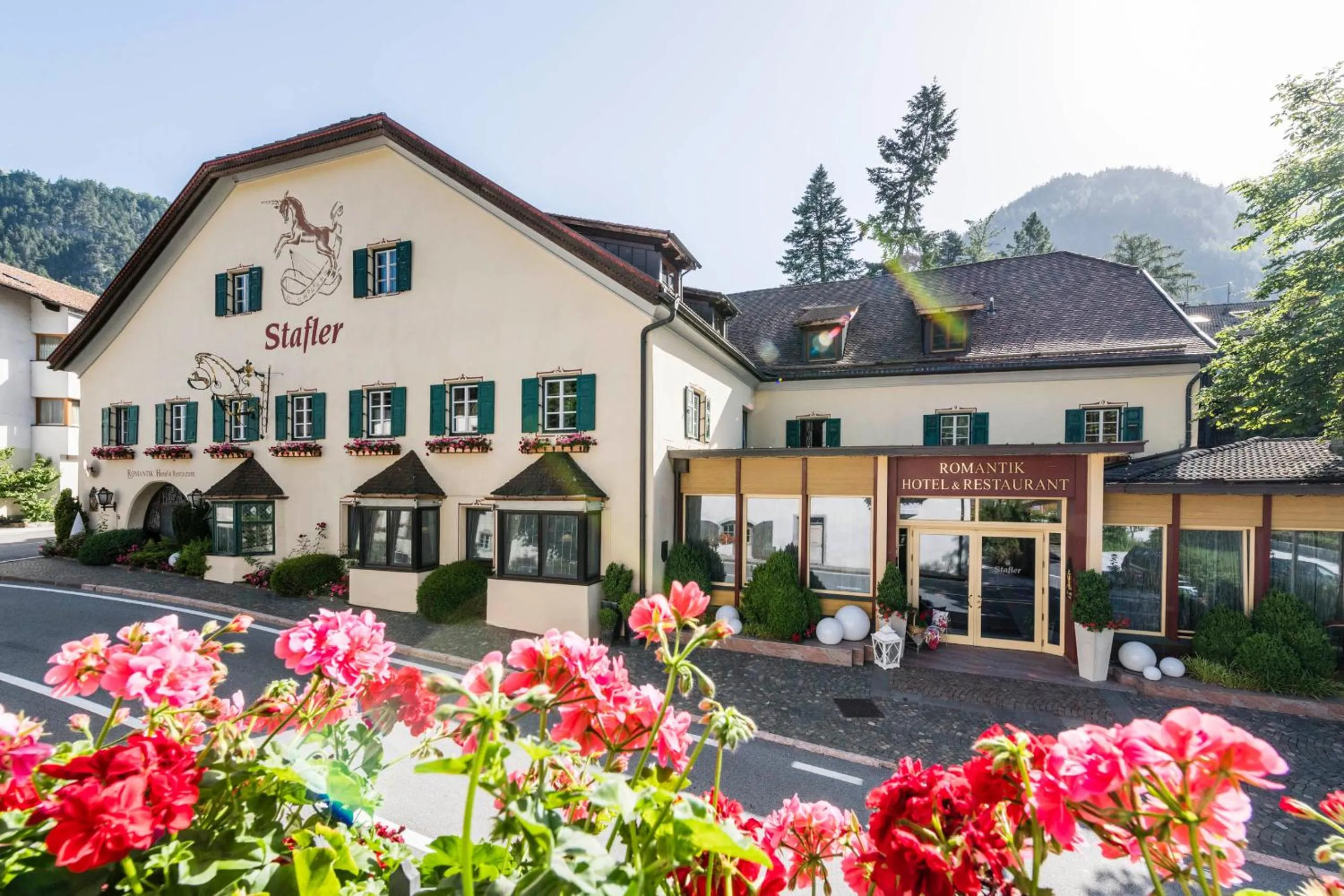 Property building in Romantik Hotel & Restaurant Stafler