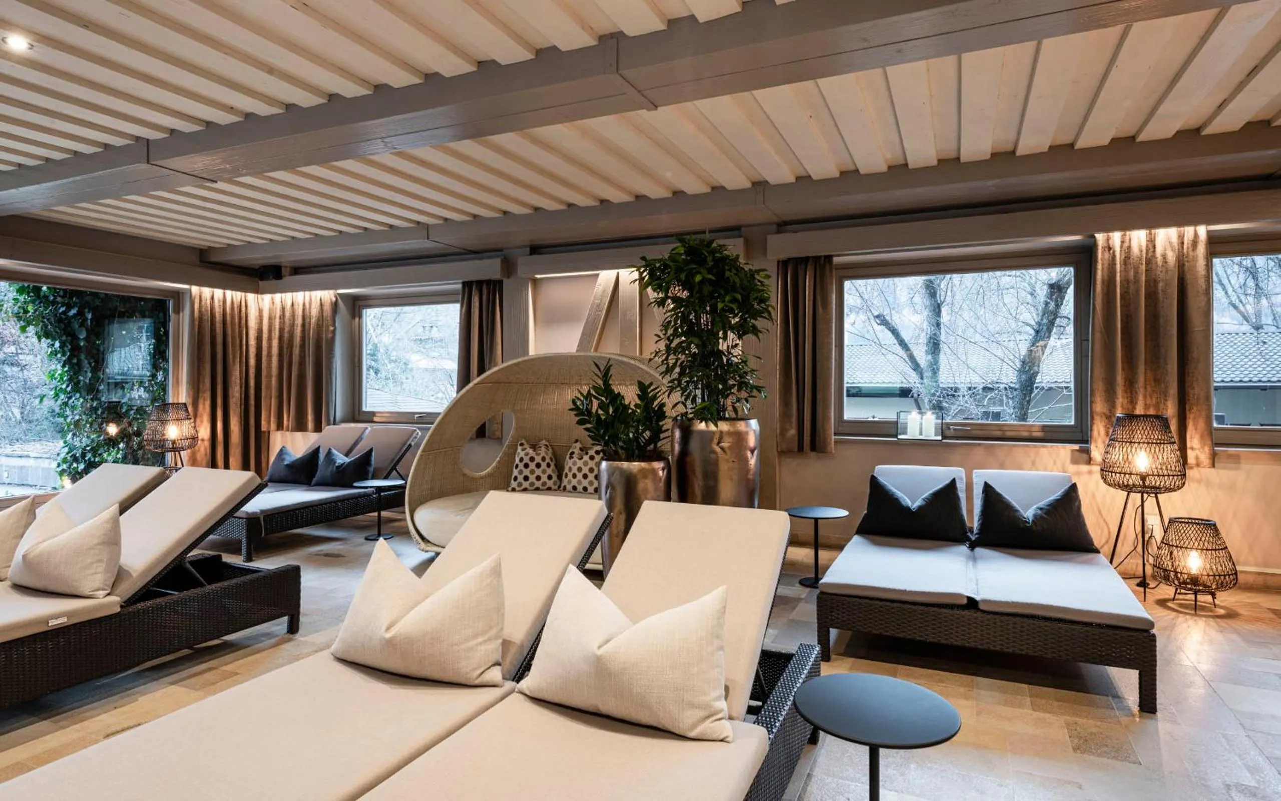 Swimming pool in Romantik Hotel & Restaurant Stafler