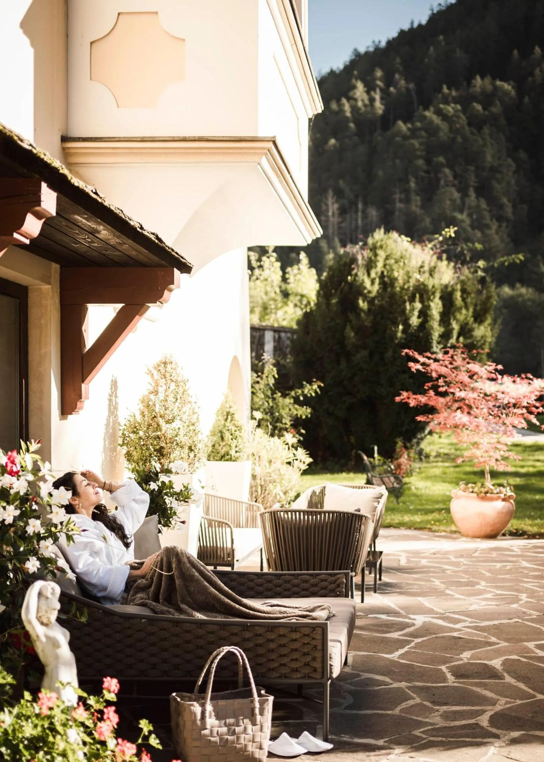 Garden in Romantik Hotel & Restaurant Stafler