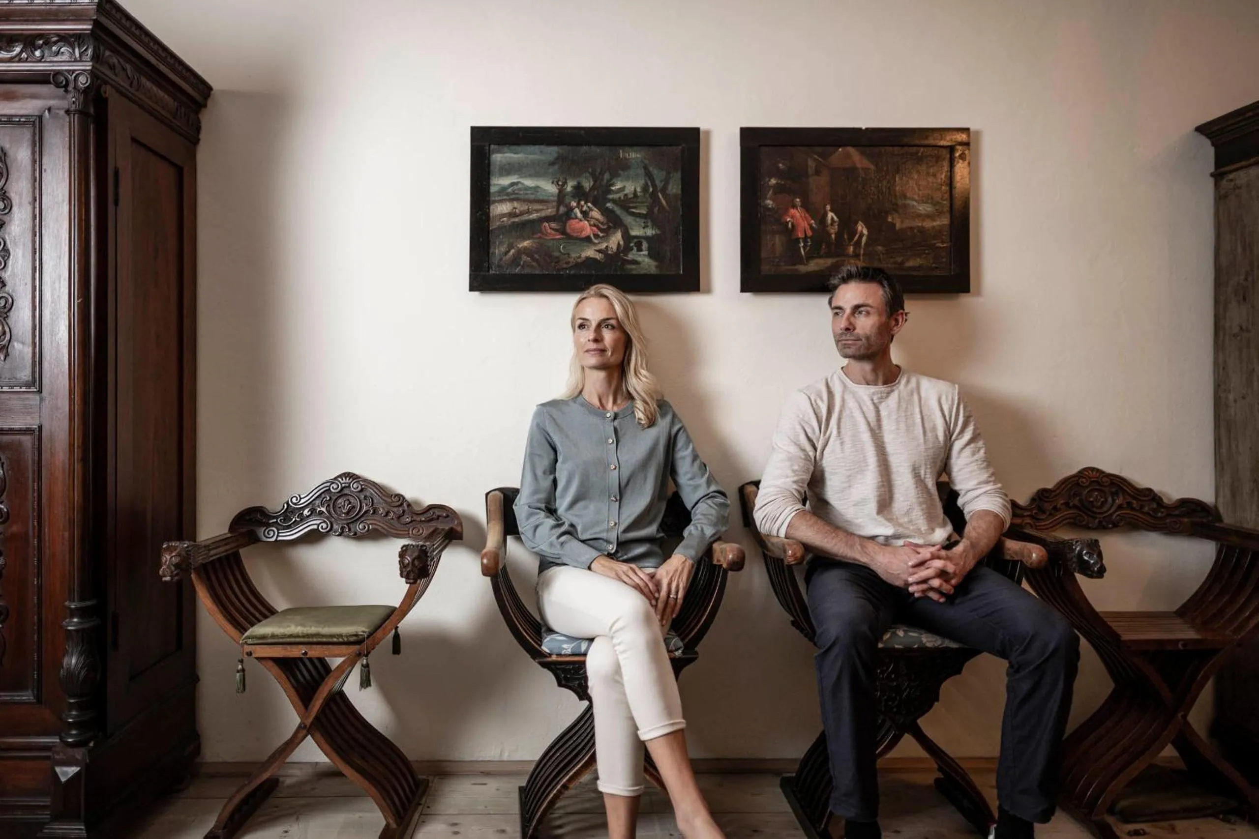 Decorative detail in Romantik Hotel & Restaurant Stafler