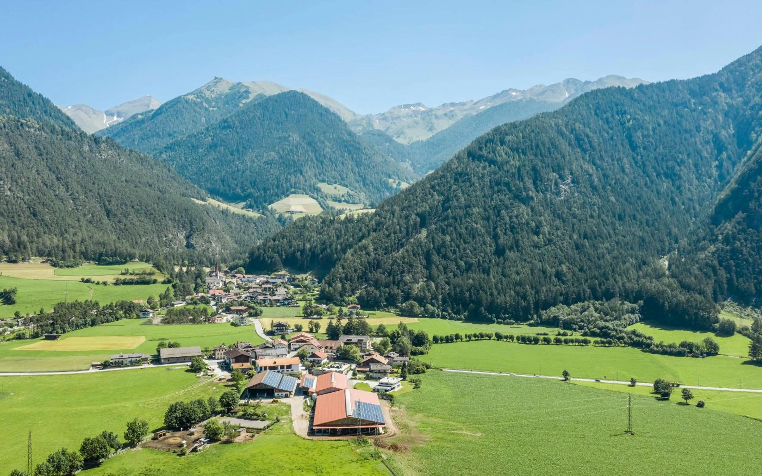 Natural landscape in Romantik Hotel & Restaurant Stafler