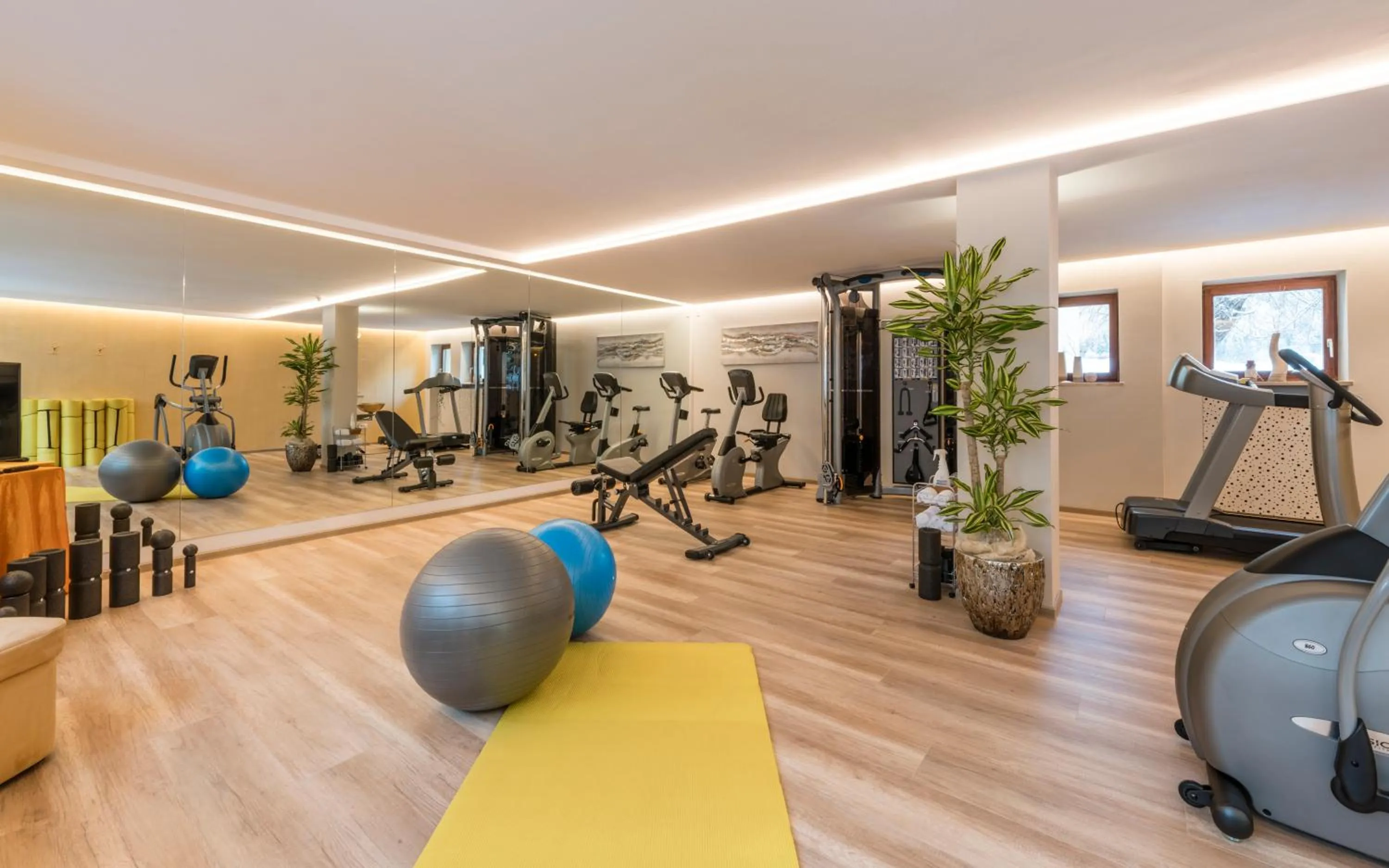 Fitness centre/facilities in Romantik Hotel & Restaurant Stafler