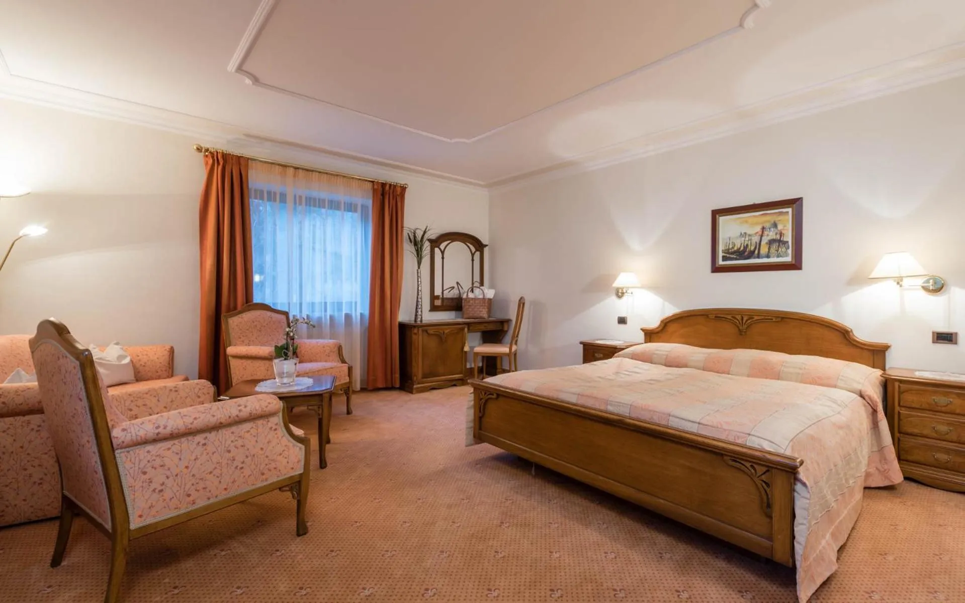 Photo of the whole room, Bed in Romantik Hotel & Restaurant Stafler