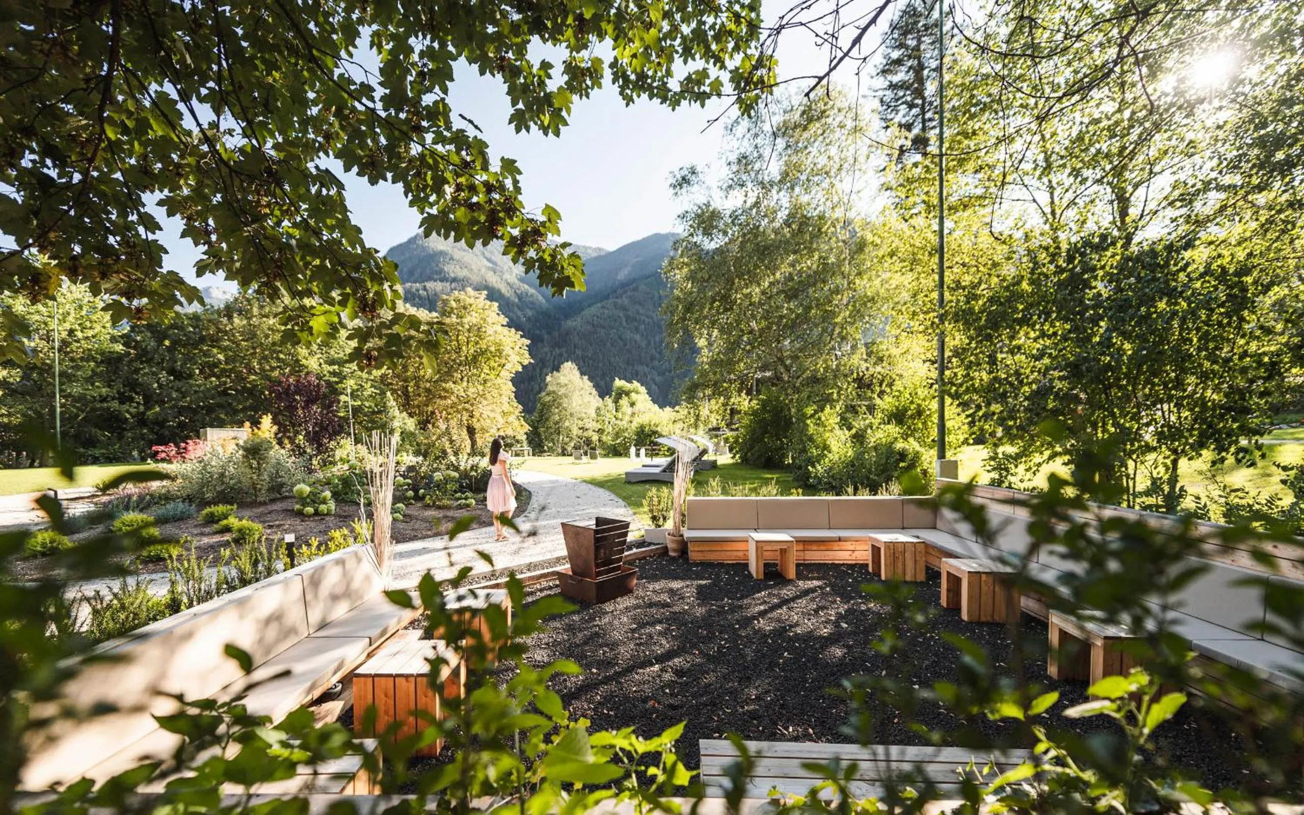 Garden in Romantik Hotel & Restaurant Stafler