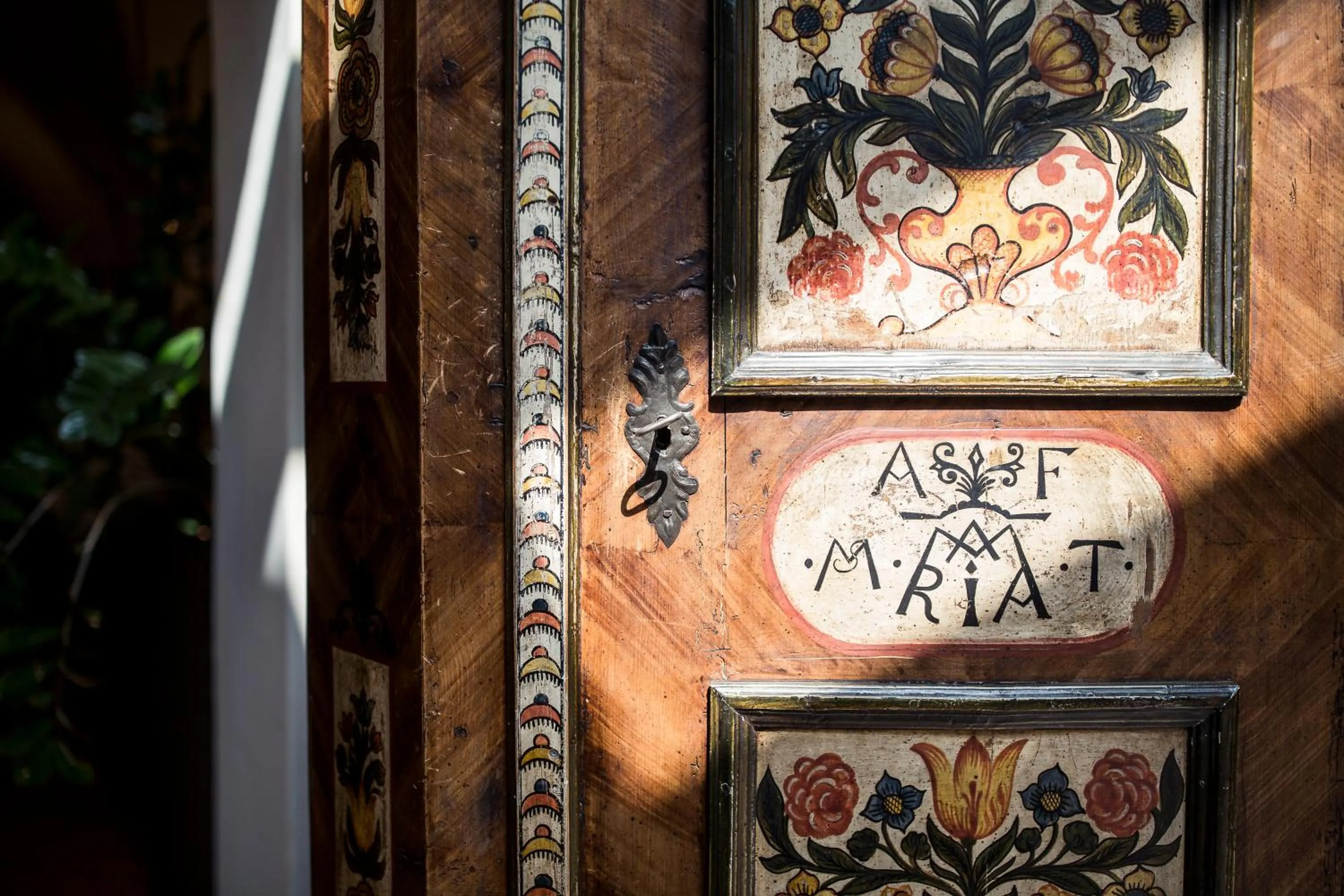 Decorative detail in Romantik Hotel & Restaurant Stafler