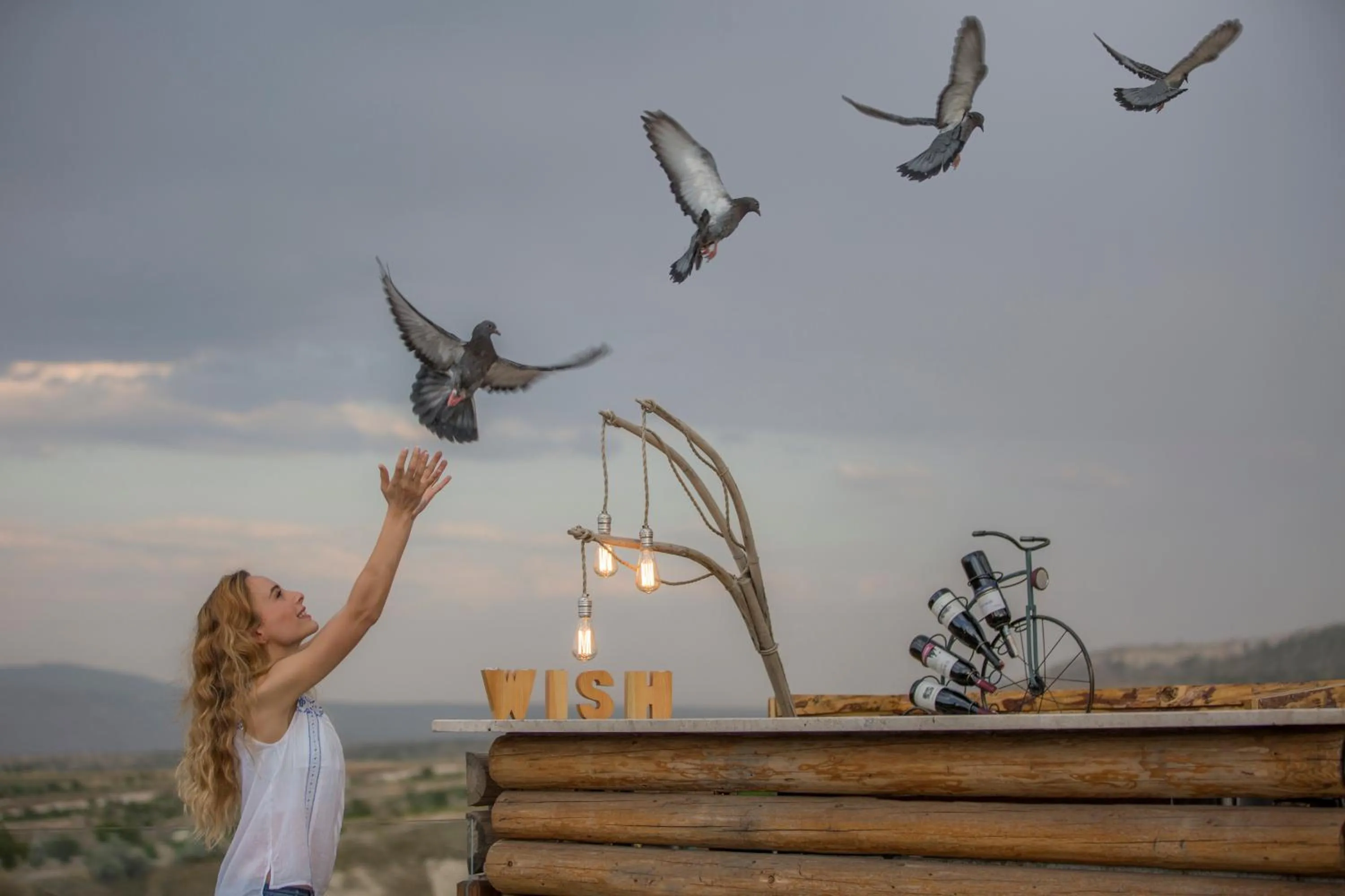 Balcony/Terrace in Wish Cappadocia Luxury Boutique Chain Hotels