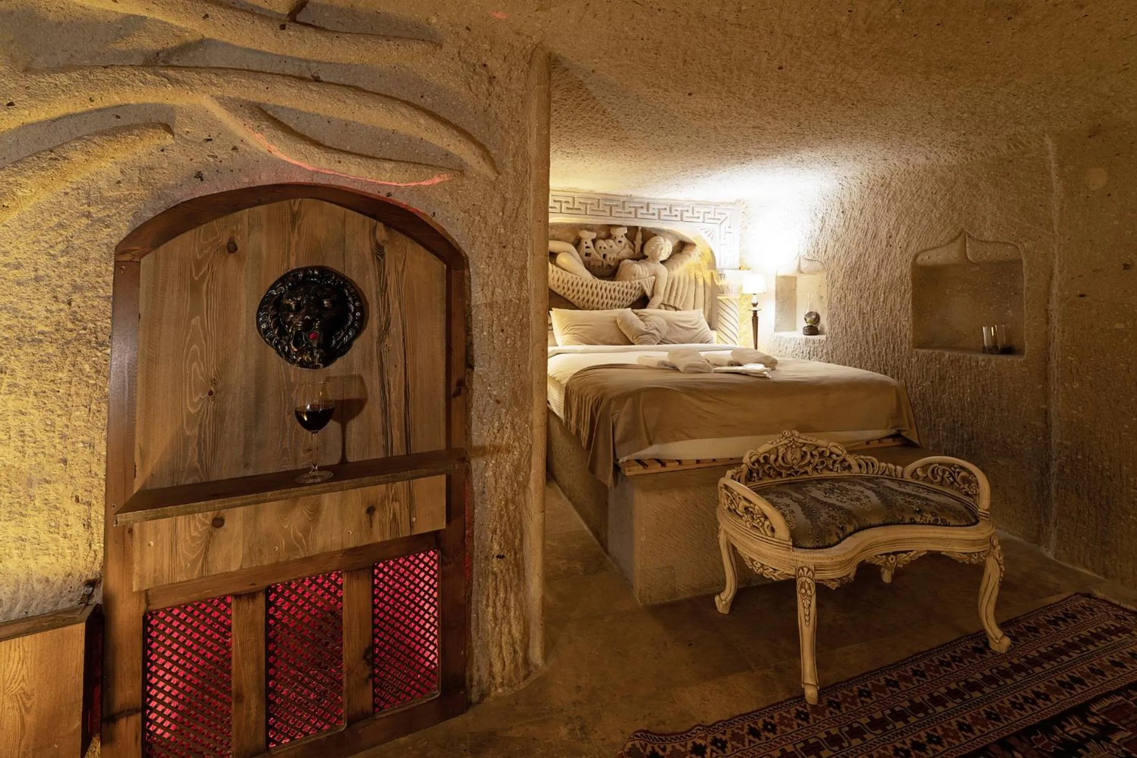 Bed in Wish Cappadocia Luxury Boutique Chain Hotels
