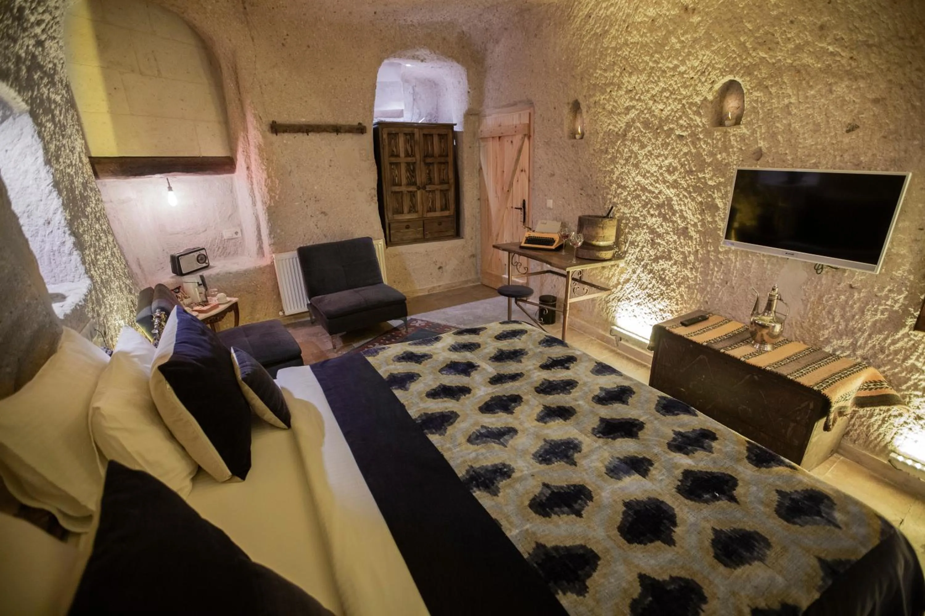 Bed in Wish Cappadocia Luxury Boutique Chain Hotels