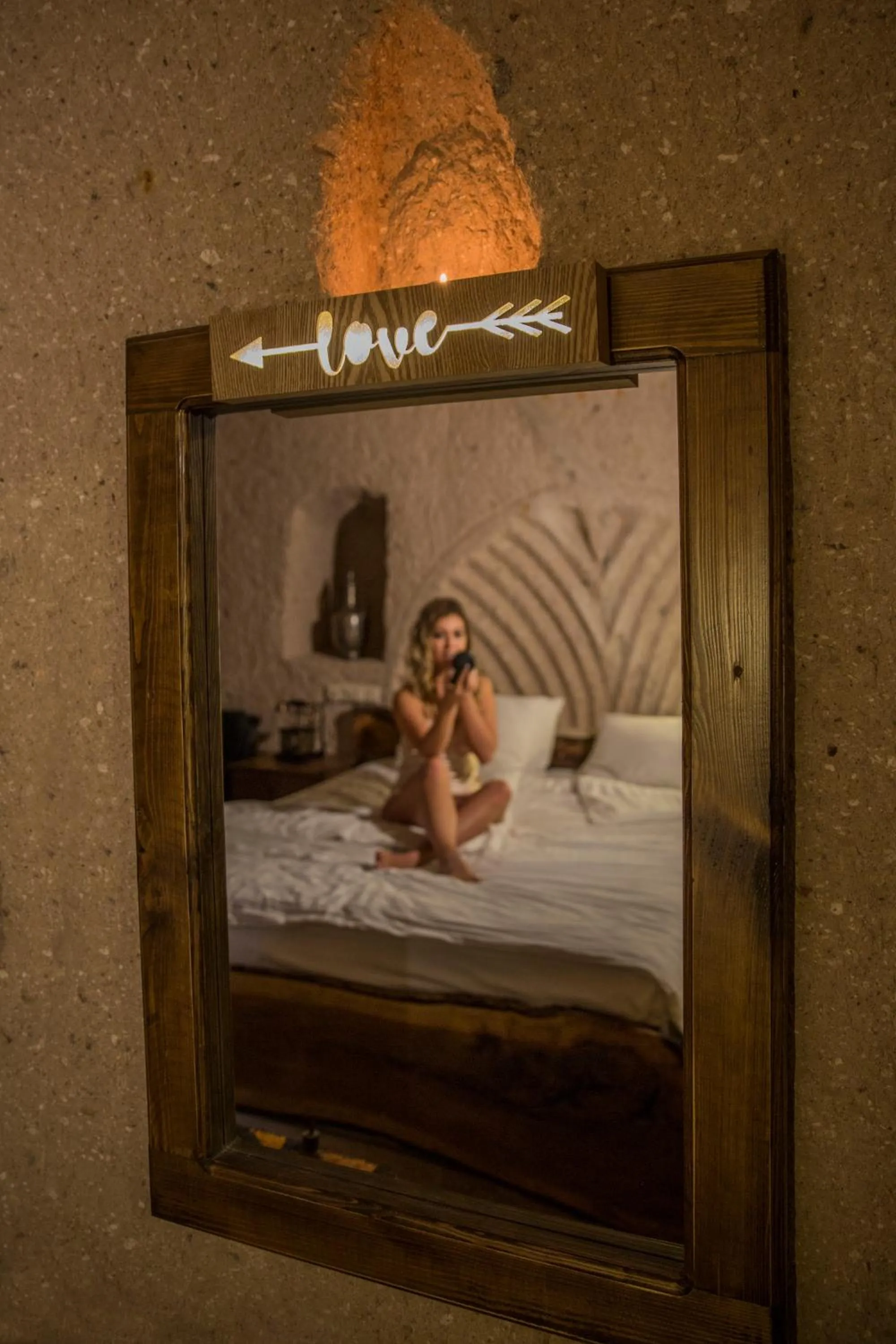 Decorative detail, Bed in Wish Cappadocia Luxury Boutique Chain Hotels