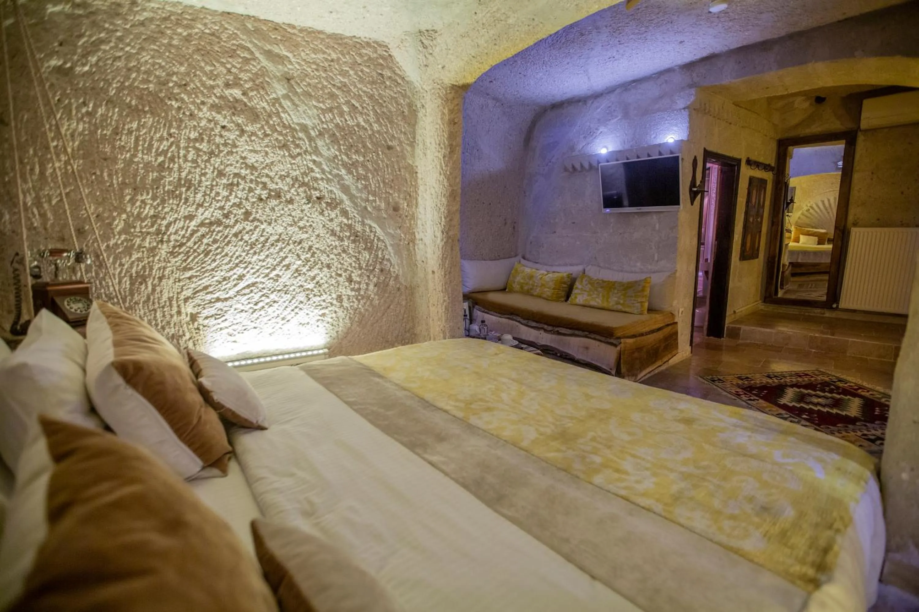 Bed in Wish Cappadocia Luxury Boutique Chain Hotels