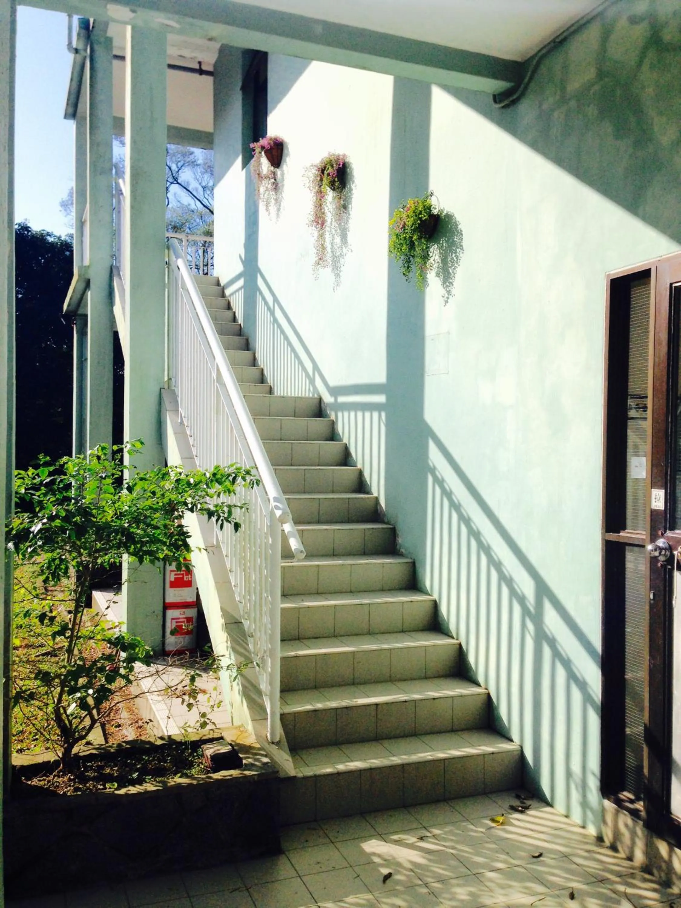 Facade/entrance in YHA Ngong Ping SG Davis Youth Hostel