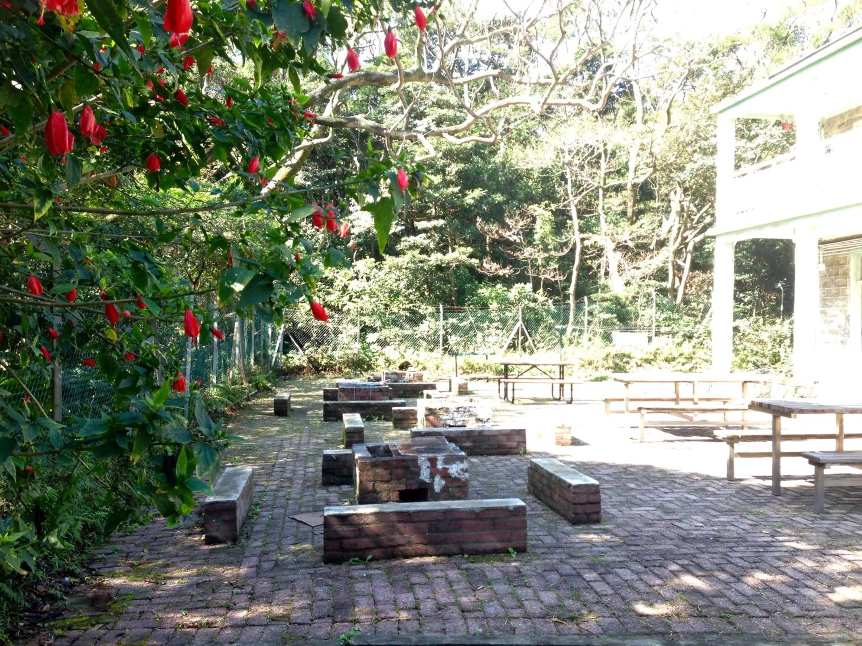 BBQ facilities in YHA Ngong Ping SG Davis Youth Hostel