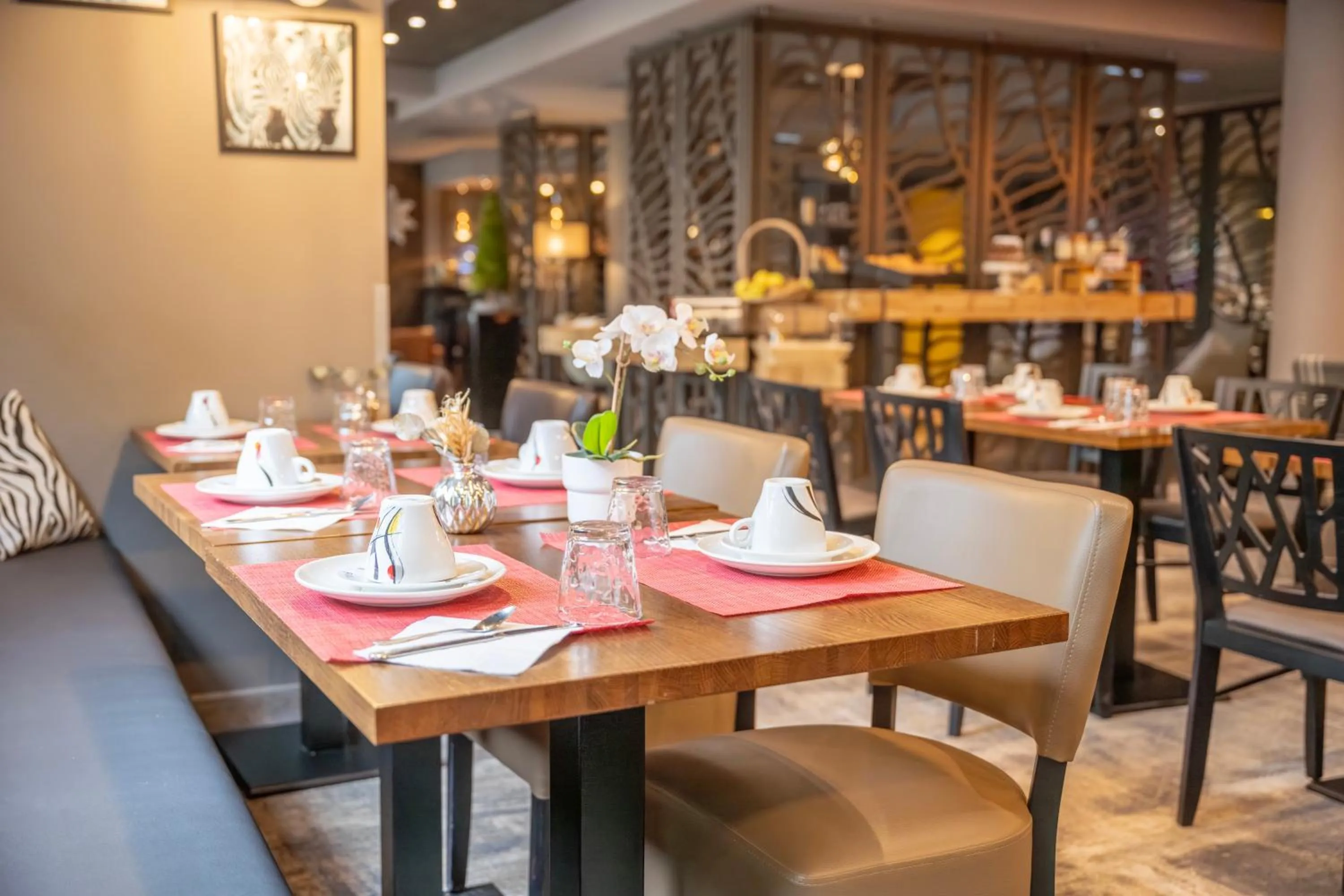 Breakfast in Le Lodge Brit Hotel Strasbourg Zenith