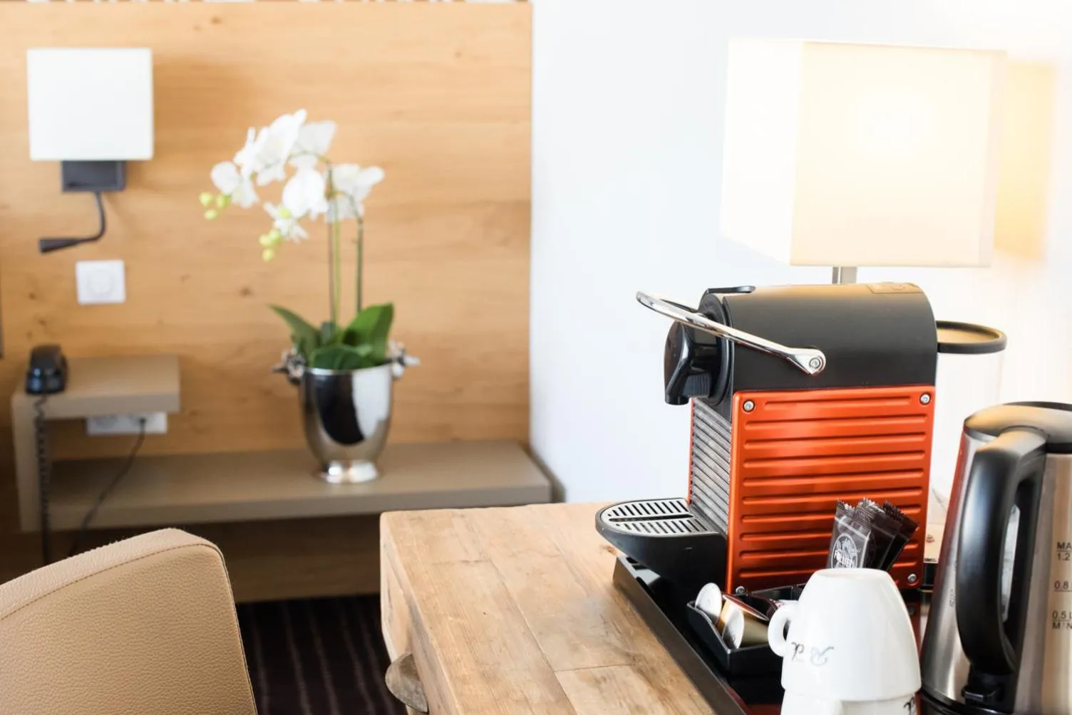 Bedroom in Le Lodge Brit Hotel Strasbourg Zenith