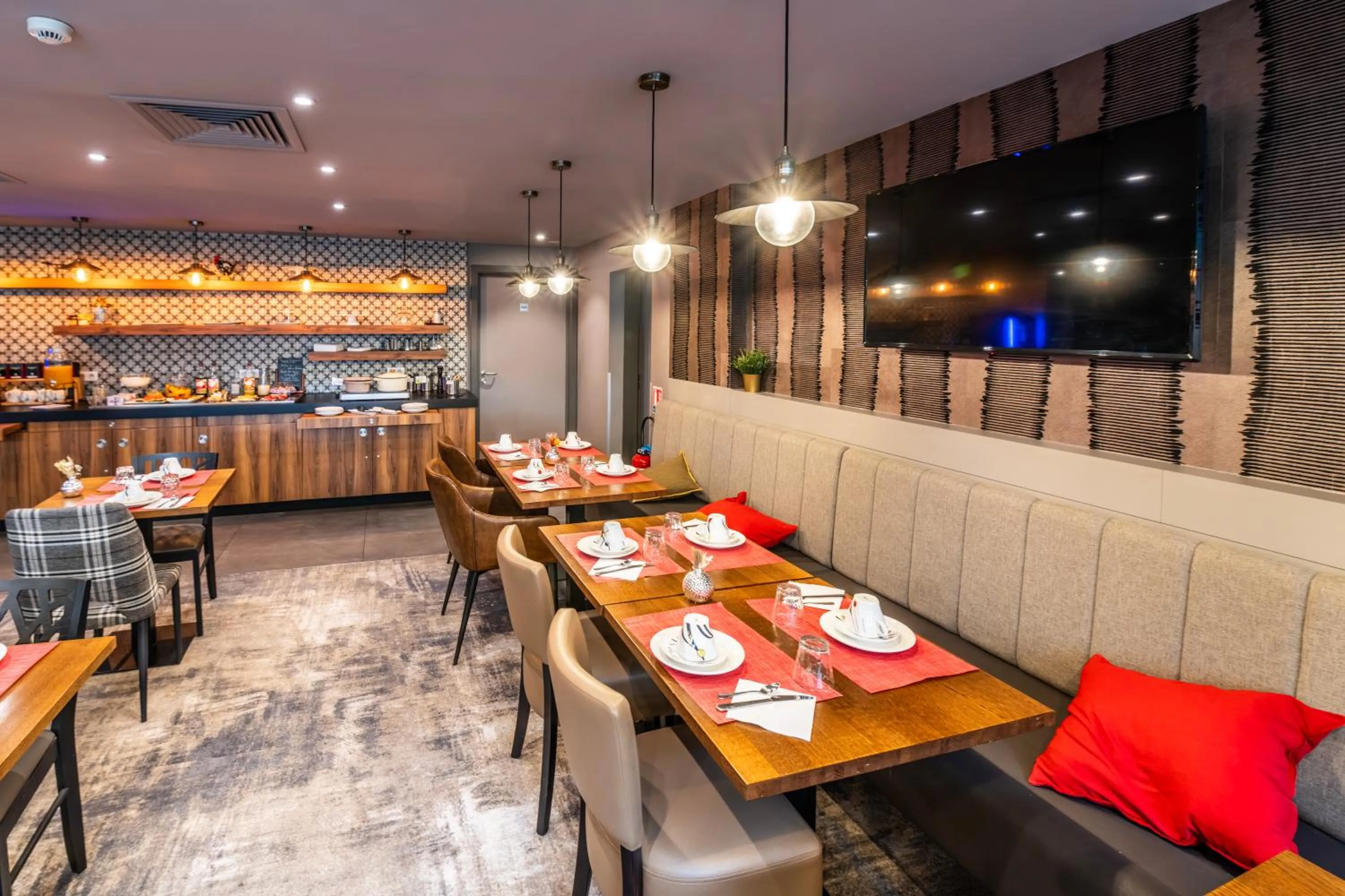 Breakfast in Le Lodge Brit Hotel Strasbourg Zenith