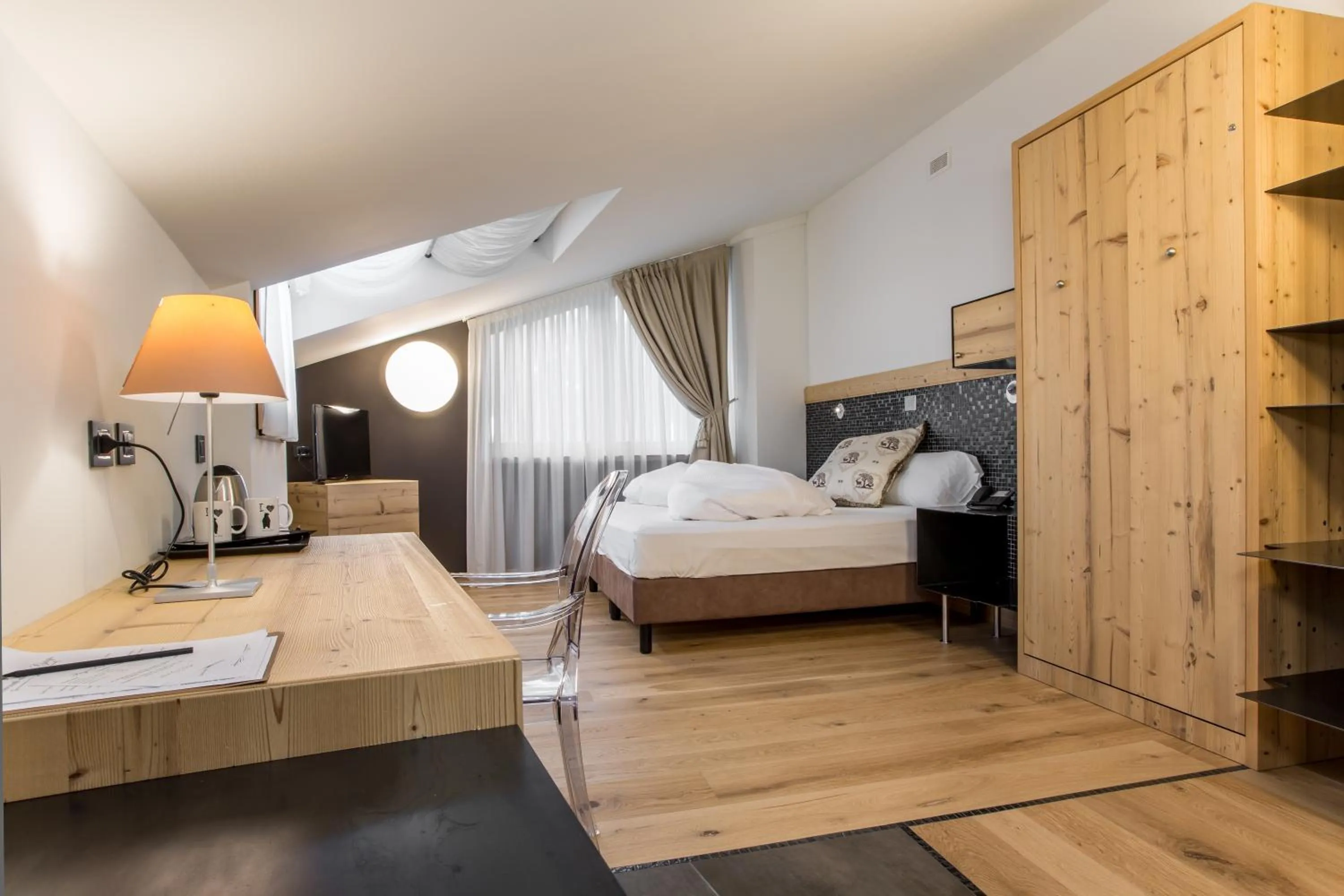 Photo of the whole room, Bed in Hotel Orso Grigio