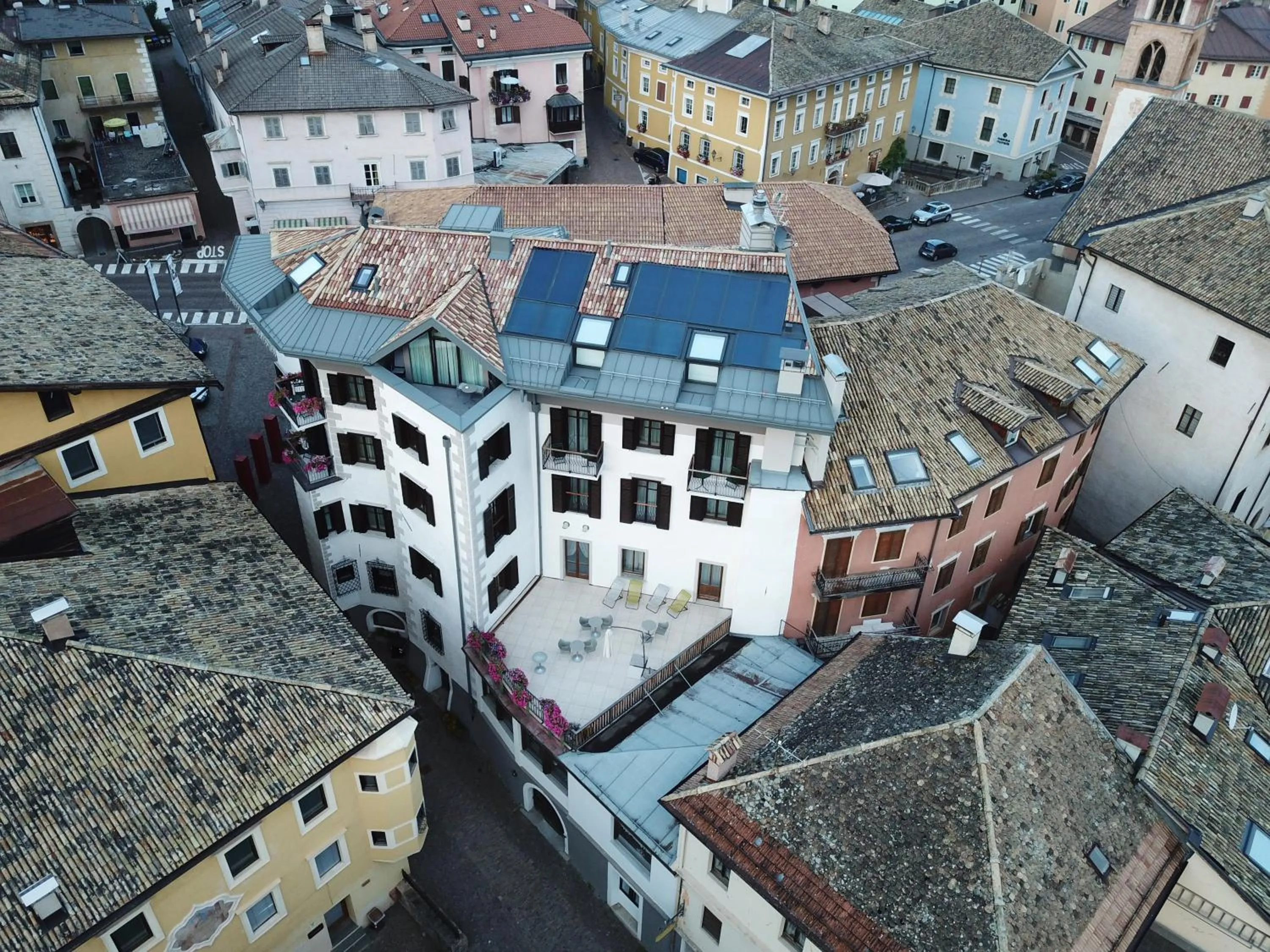 Bird's eye view in Hotel Orso Grigio