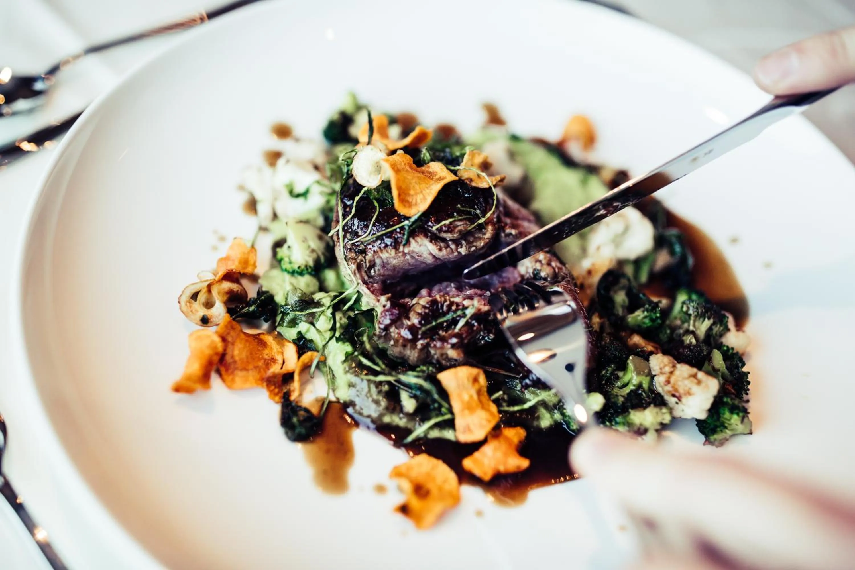 Food close-up in Biohotel Bergzeit