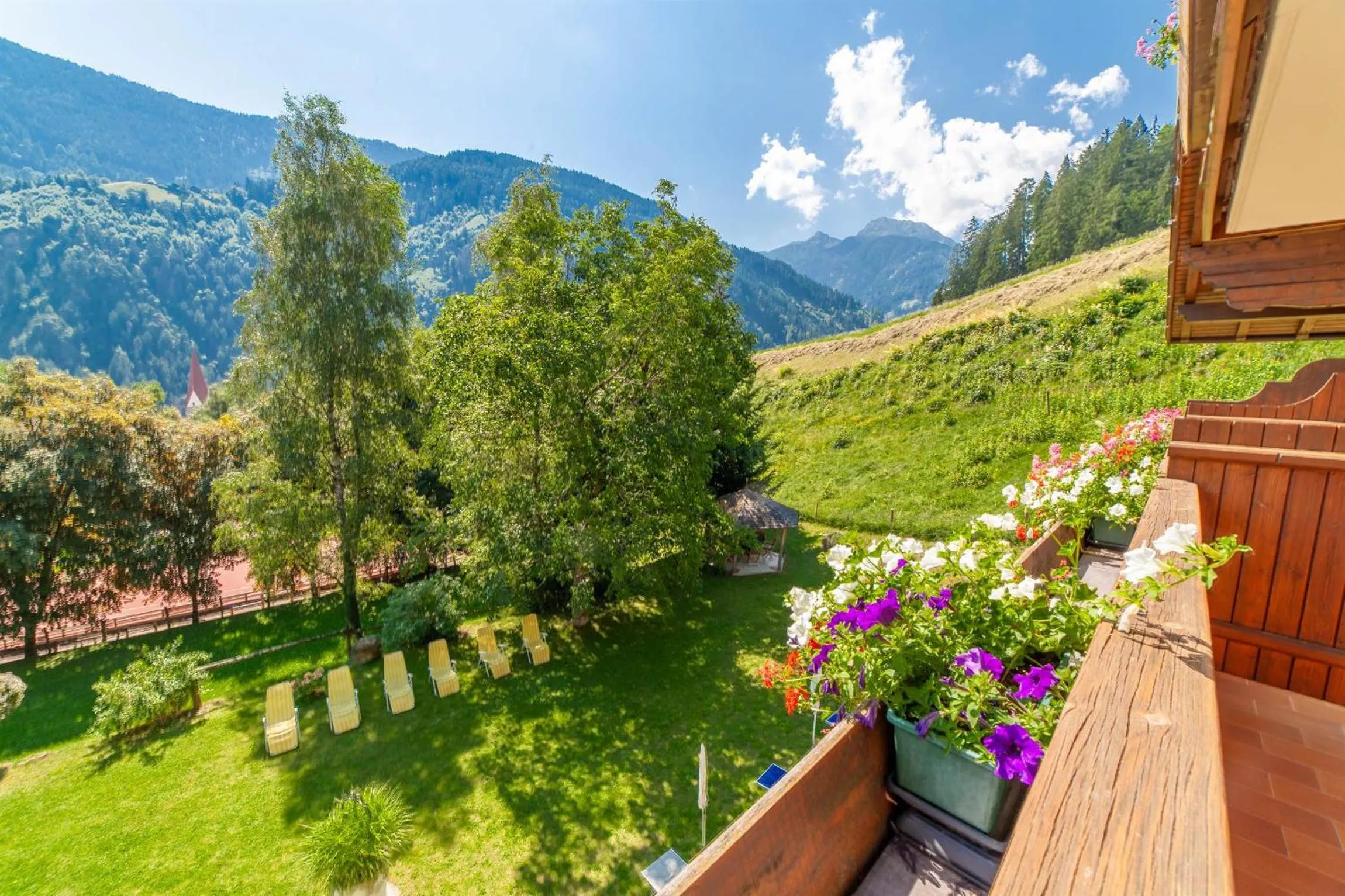 Garden in Hotel St. Pankraz