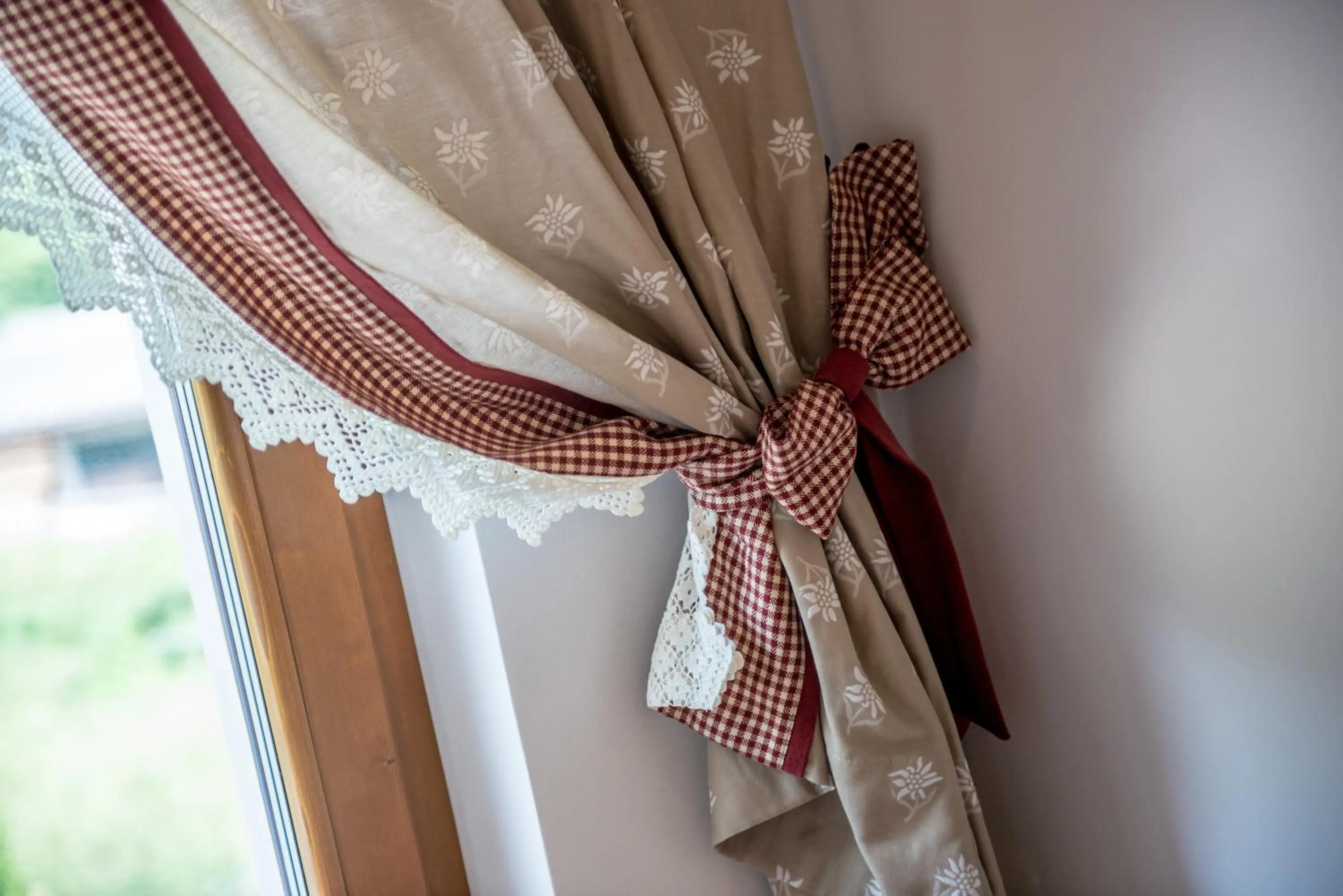 Decorative detail in Tevini Dolomites Charming Hotel