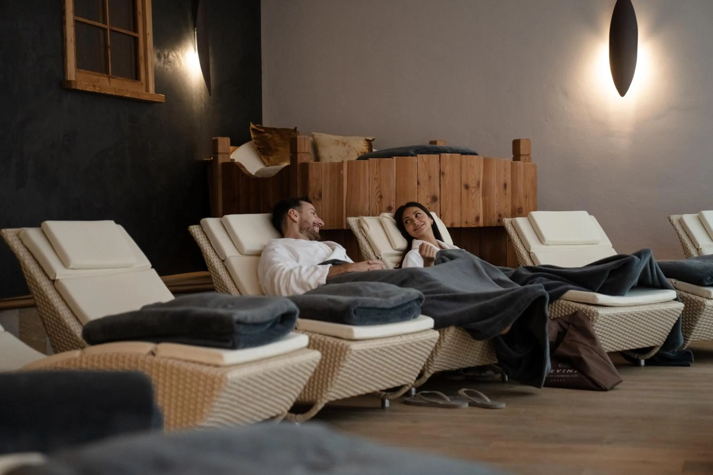 Spa and wellness centre/facilities in Tevini Dolomites Charming Hotel