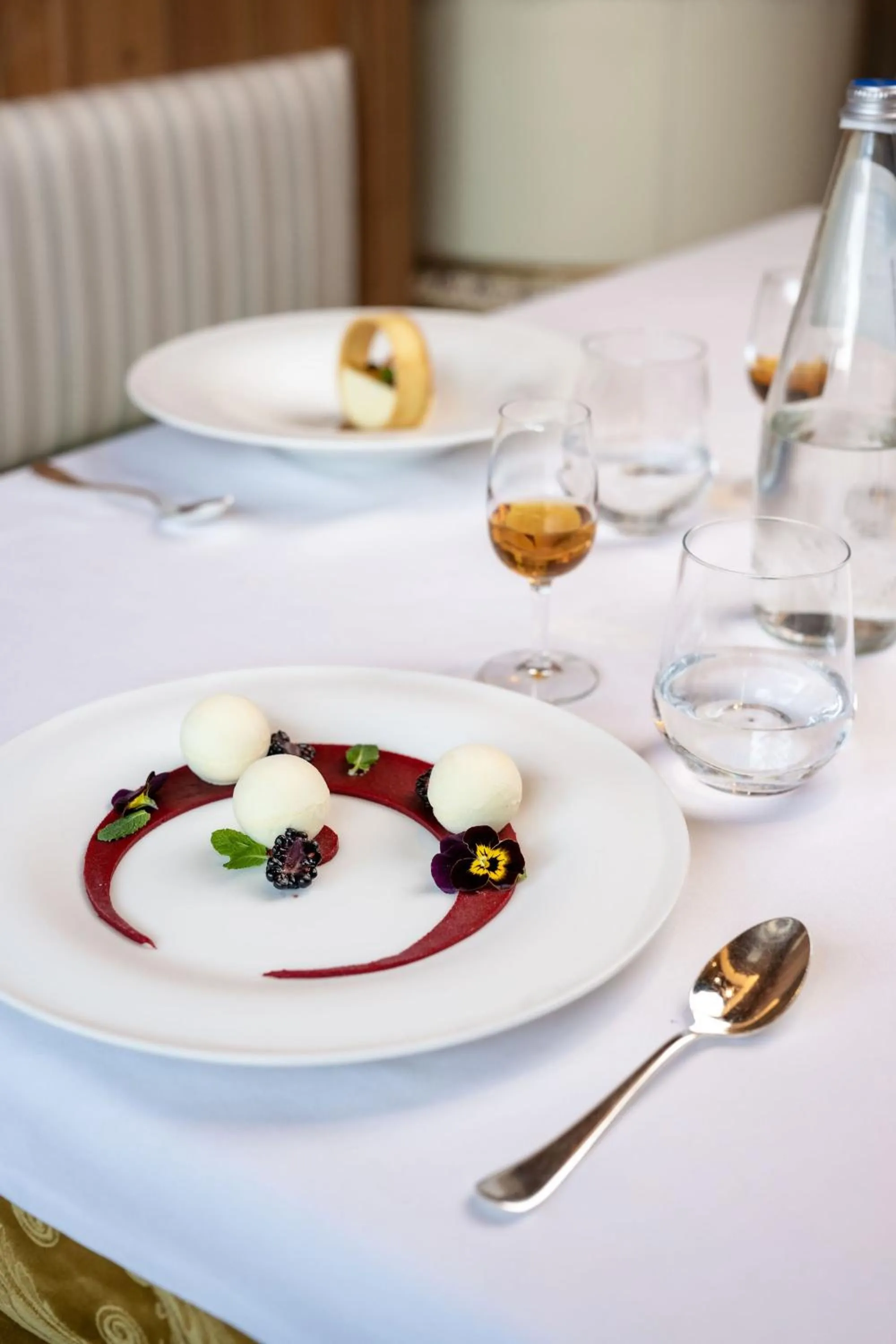 Food close-up in Tevini Dolomites Charming Hotel