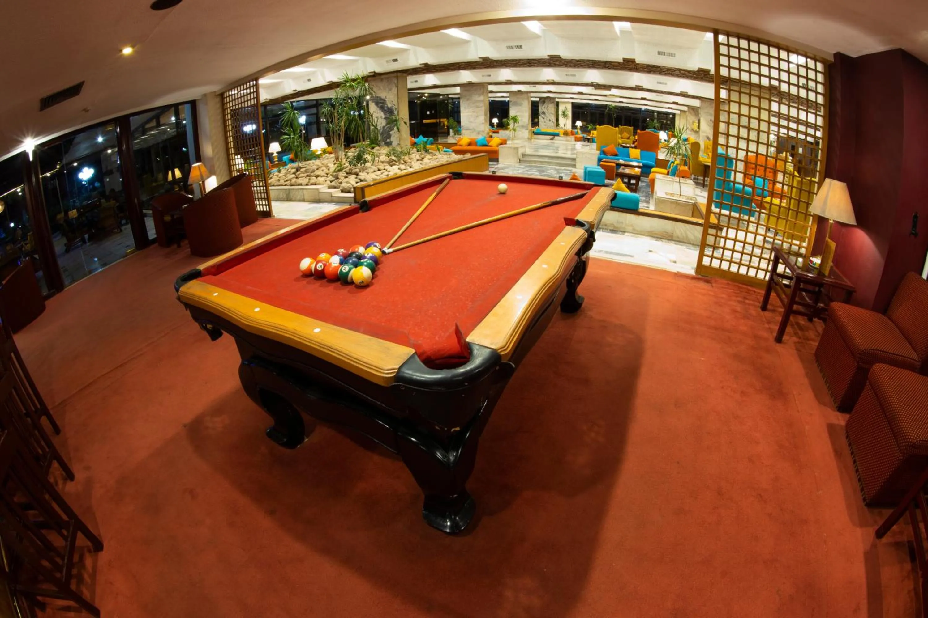 Billiard in Aracan Eatabe Luxor Hotel