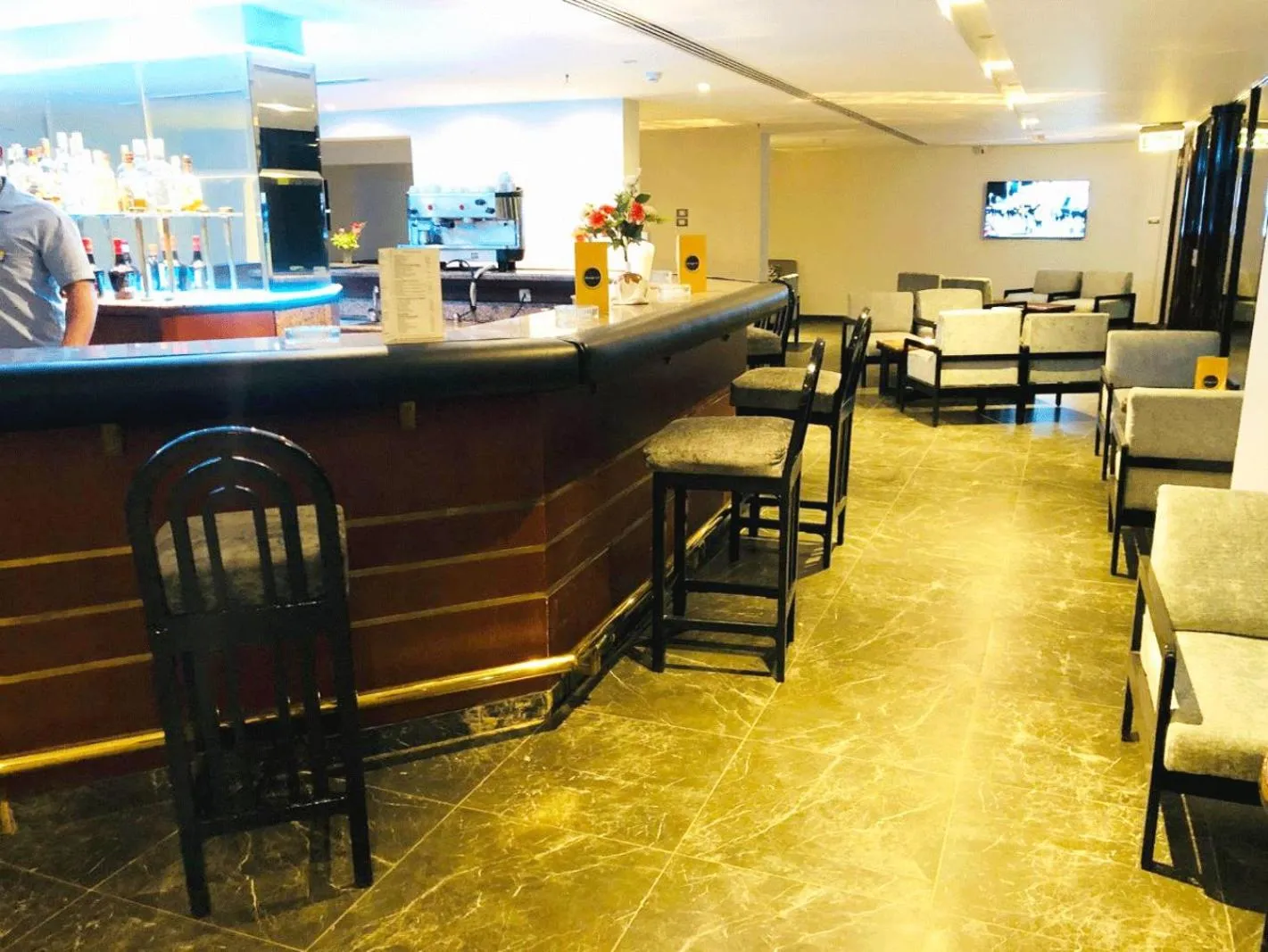 Lounge or bar in Aracan Eatabe Luxor Hotel