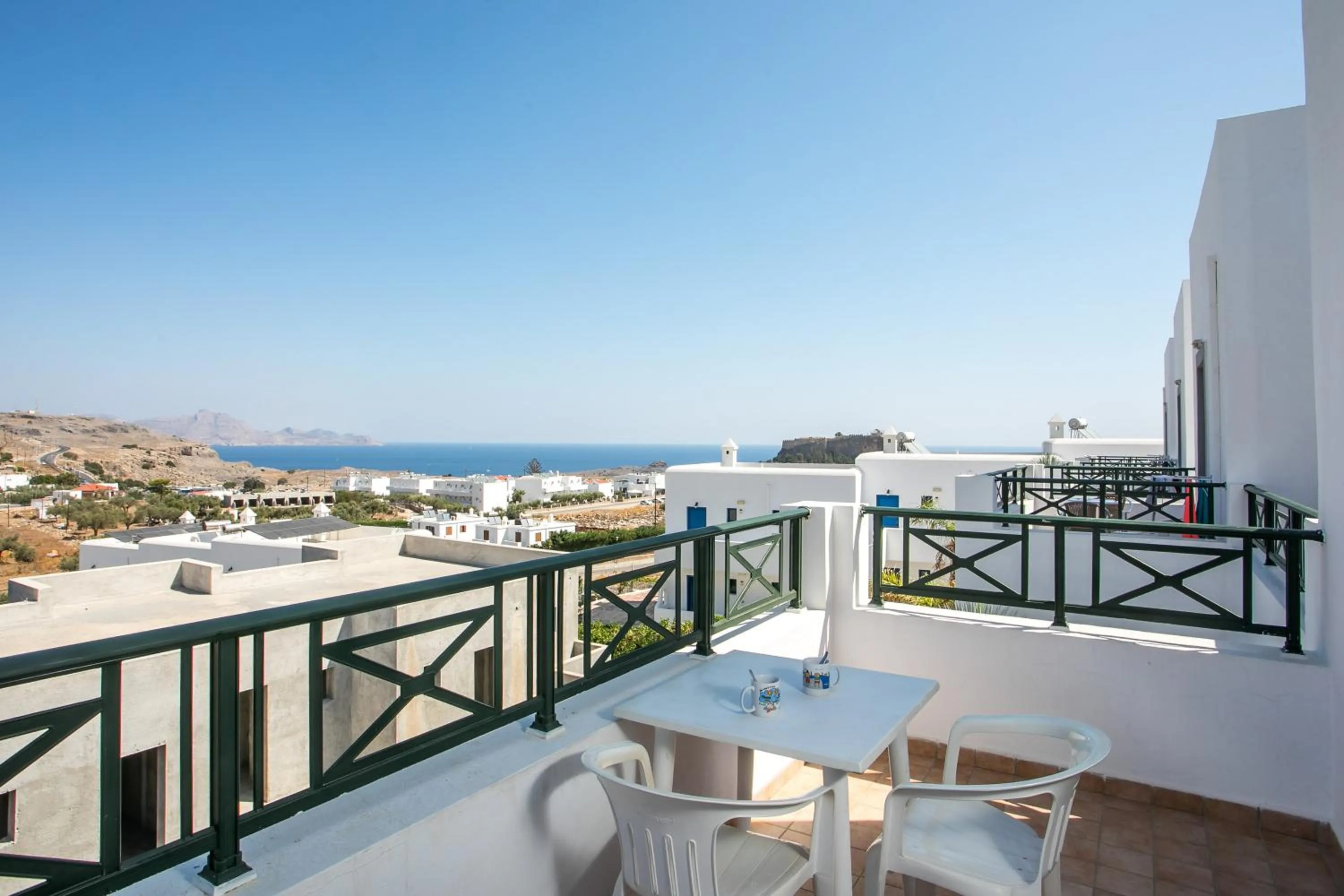 Sea view in Lambis Studios & Apartments