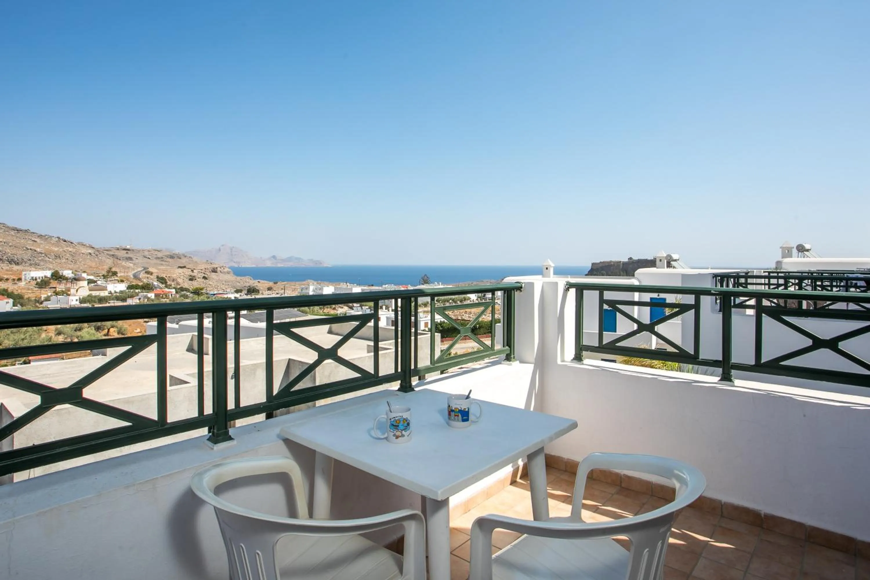 Sea view in Lambis Studios & Apartments