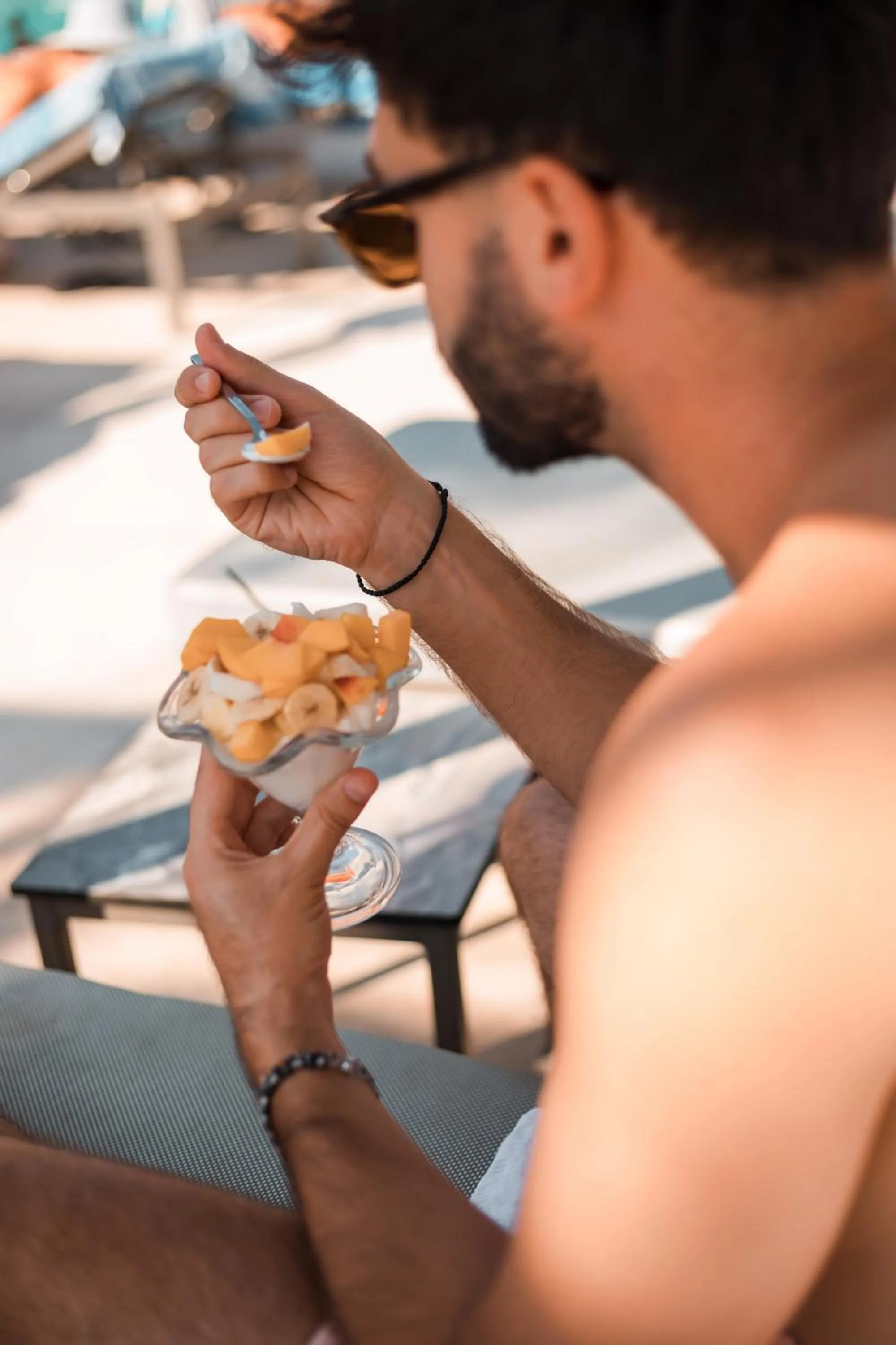 People in Lambis Studios & Apartments