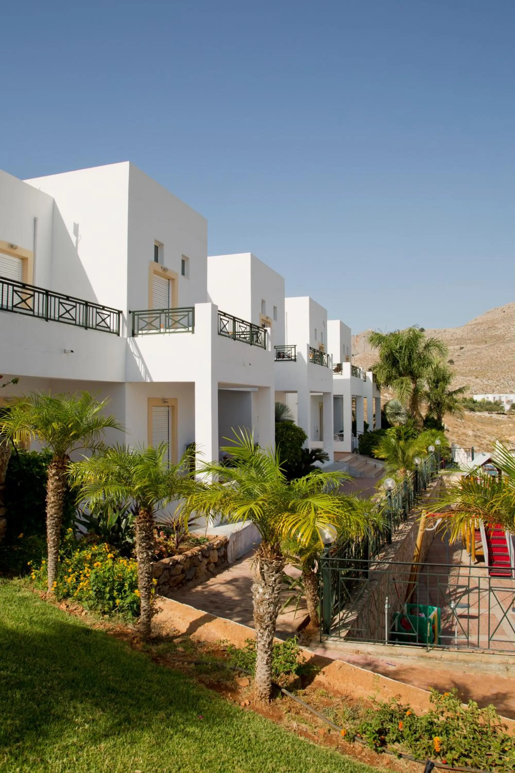 Facade/entrance in Lambis Studios & Apartments