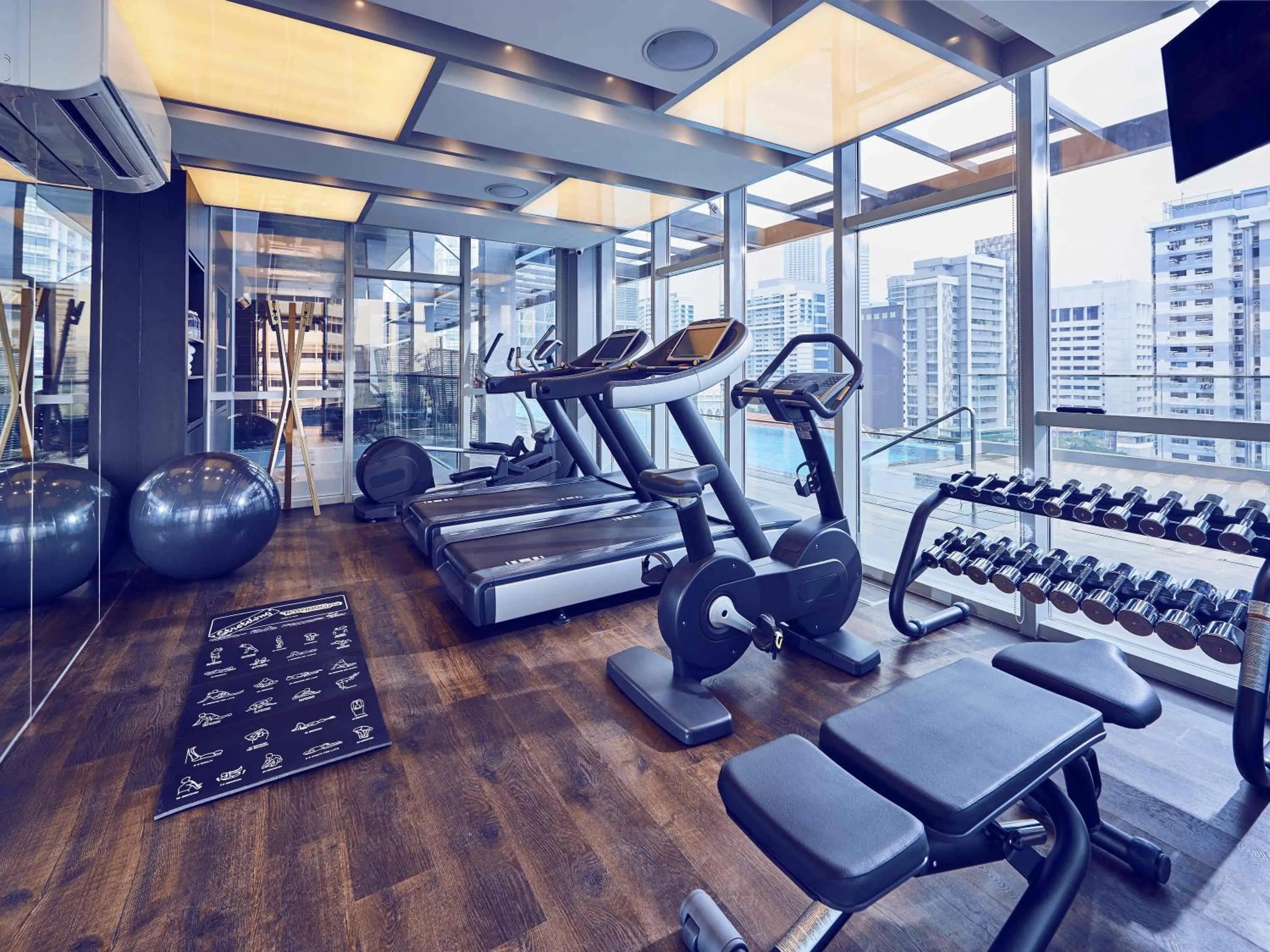 Fitness centre/facilities in Mercure Singapore Bugis