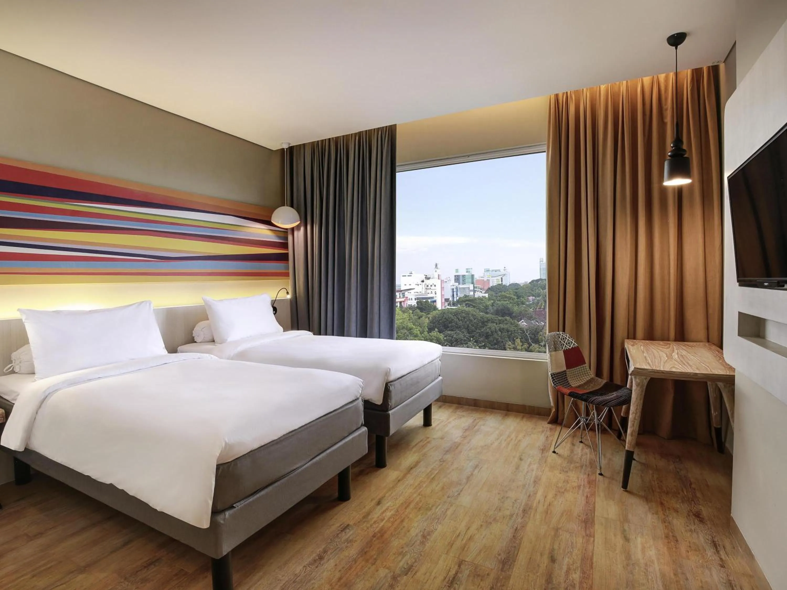 Bedroom, Bed in Ibis Styles Makassar Sam Ratulangi