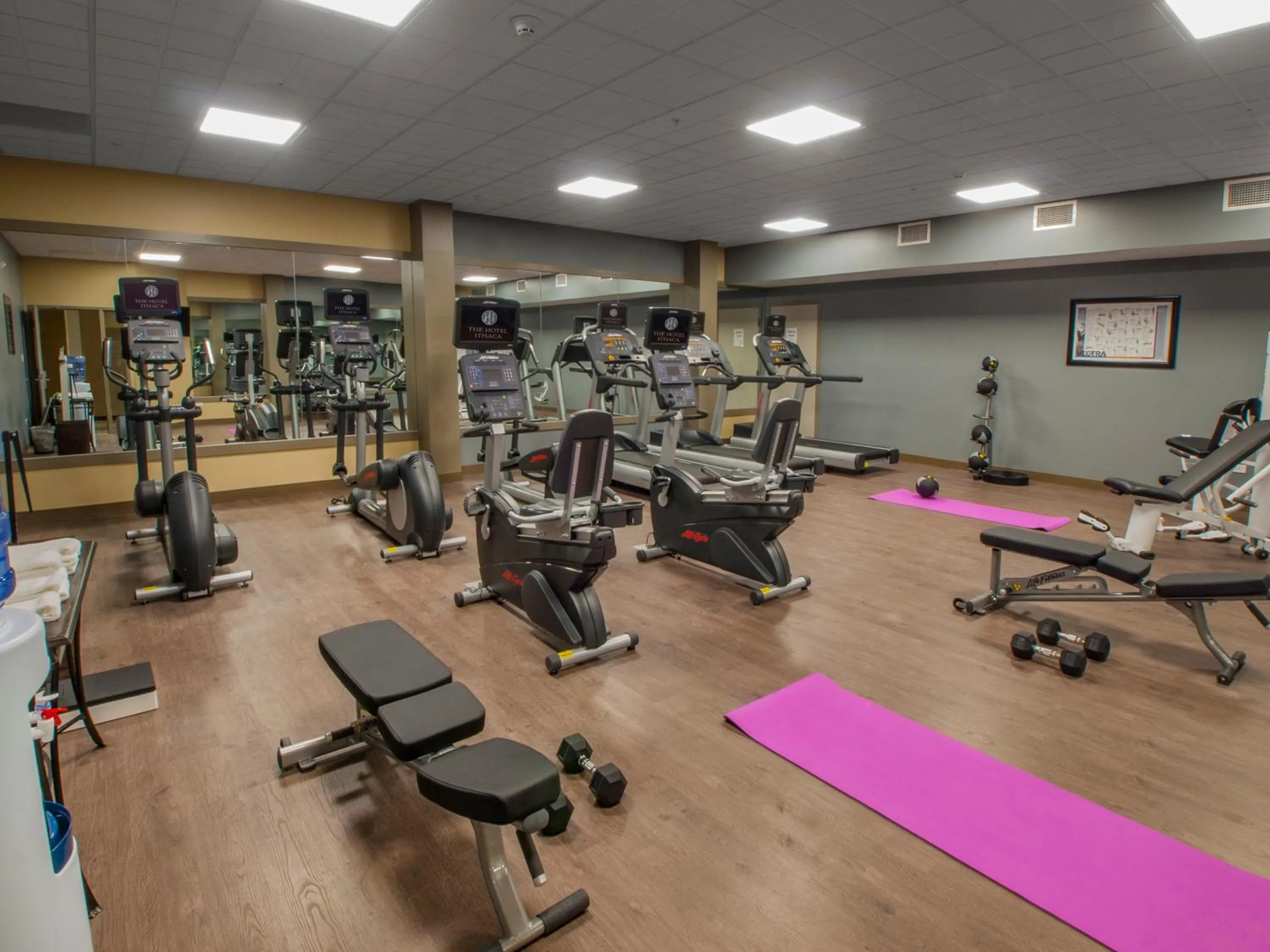 Fitness centre/facilities in Hotel Ithaca