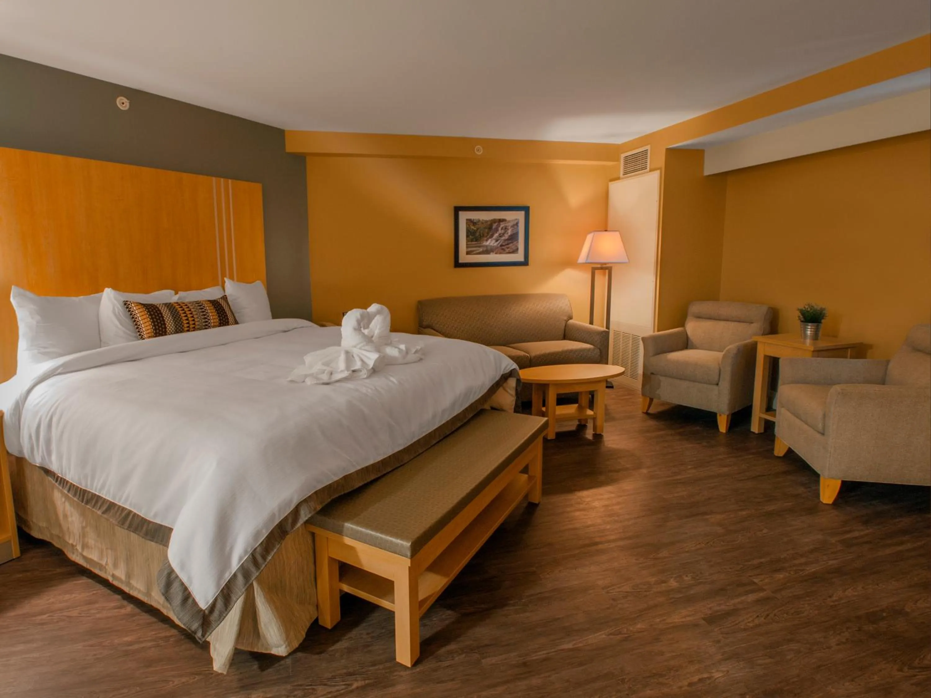 Bedroom, Bed in Hotel Ithaca