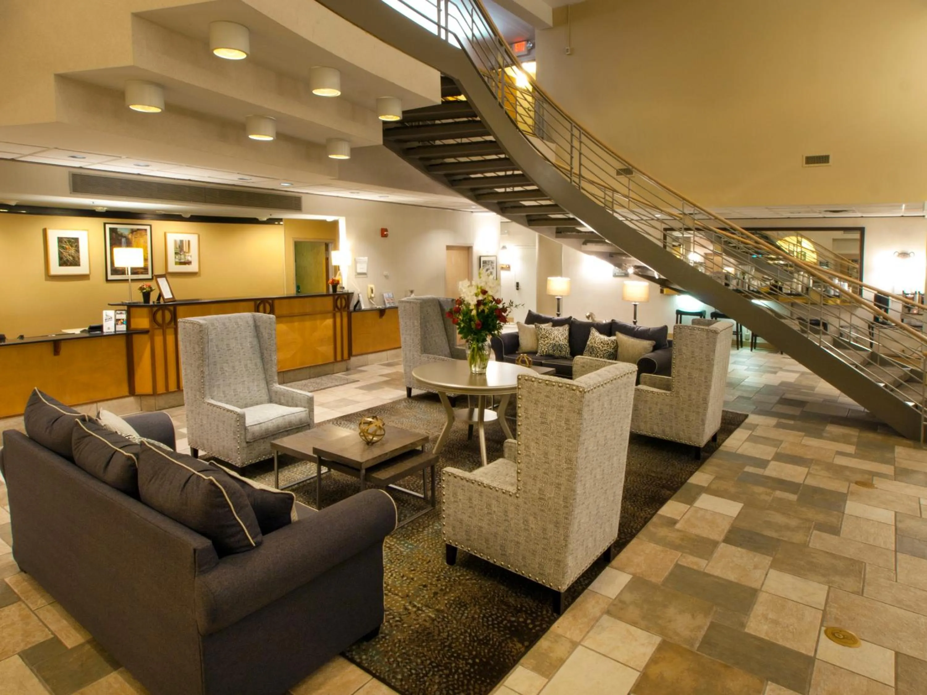 Lobby or reception in Hotel Ithaca