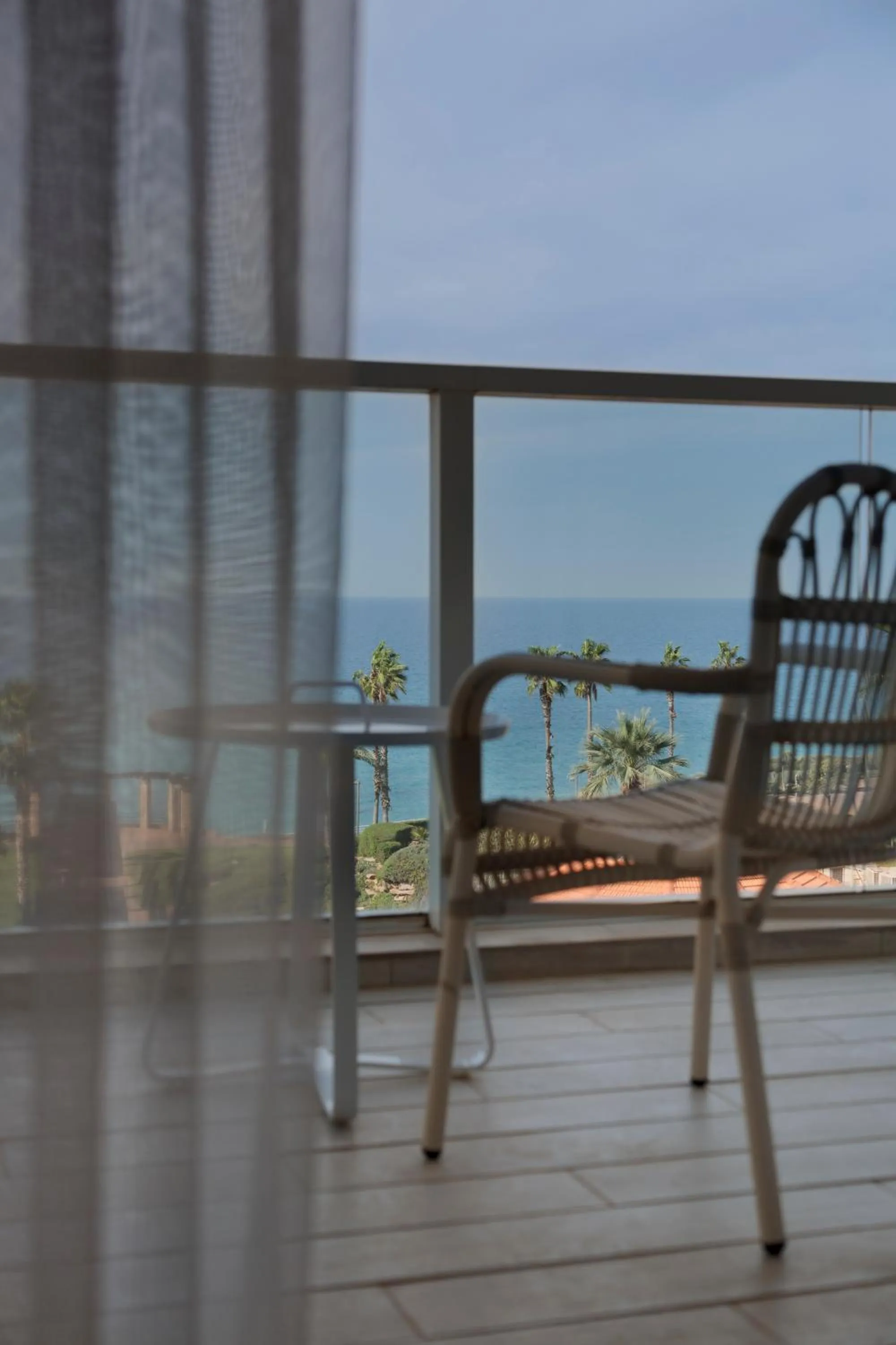 Balcony/Terrace in David Tower Hotel Netanya by Prima Hotels - 16 years Plus