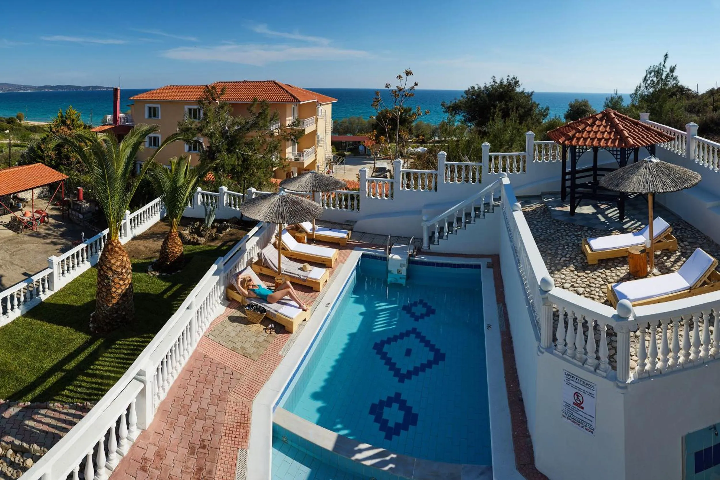 Sea view in Villa Fylaktos