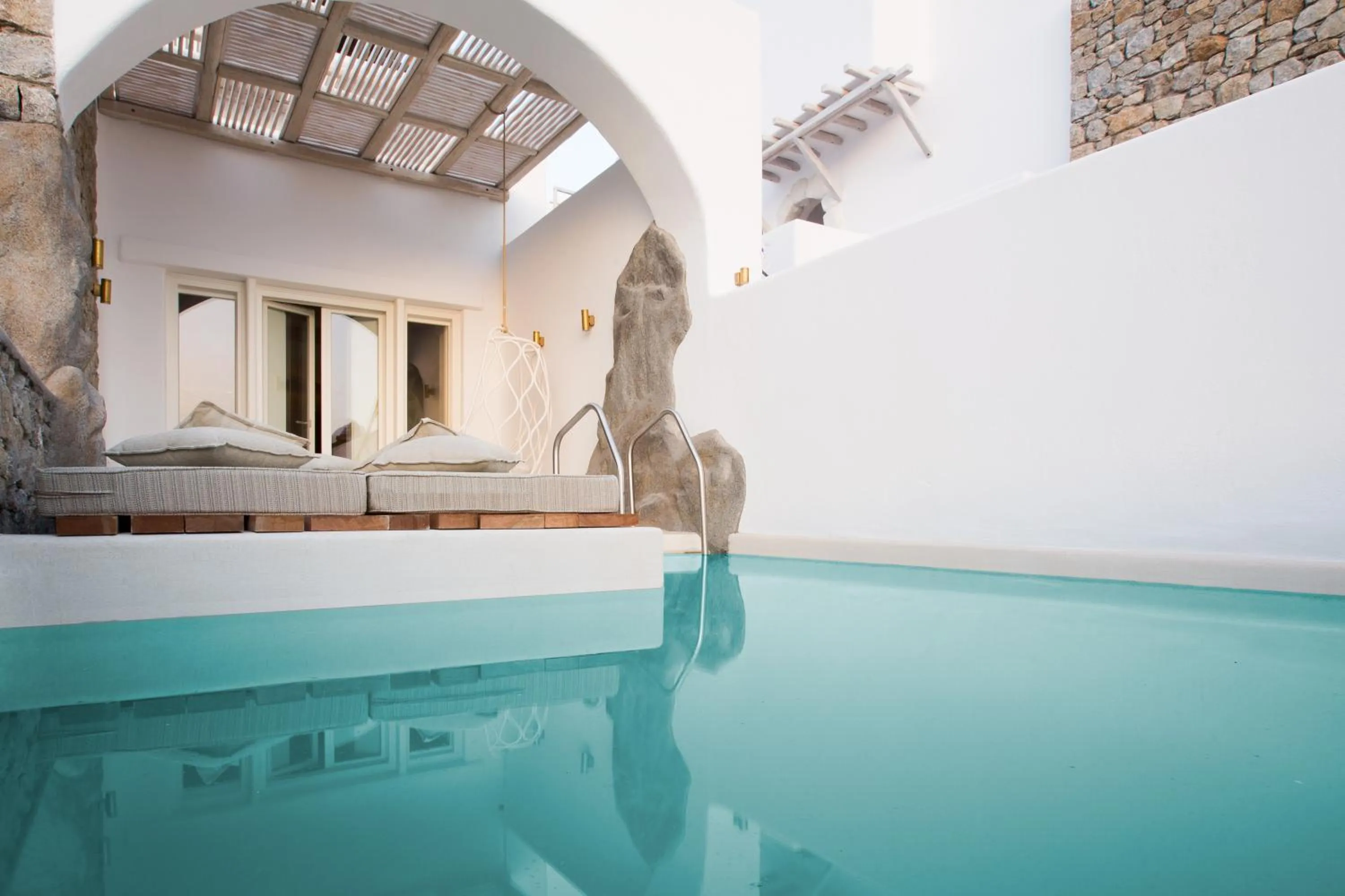 Swimming pool in Kove Mykonos - A Myconian Collection Hotel