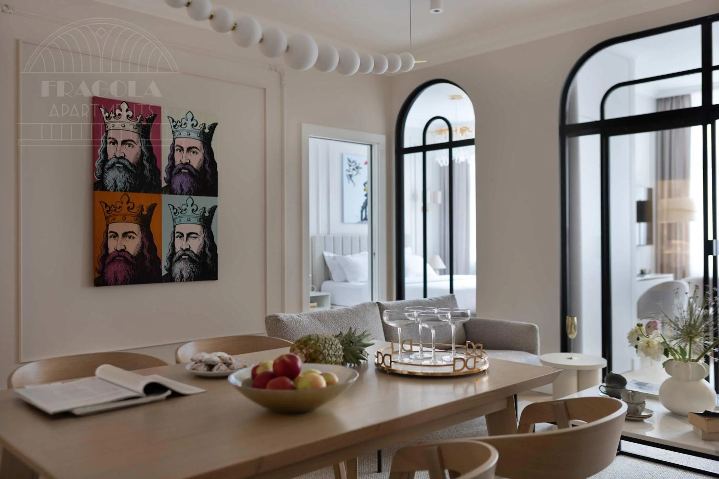 Living room in Fragola Apartments Old Town