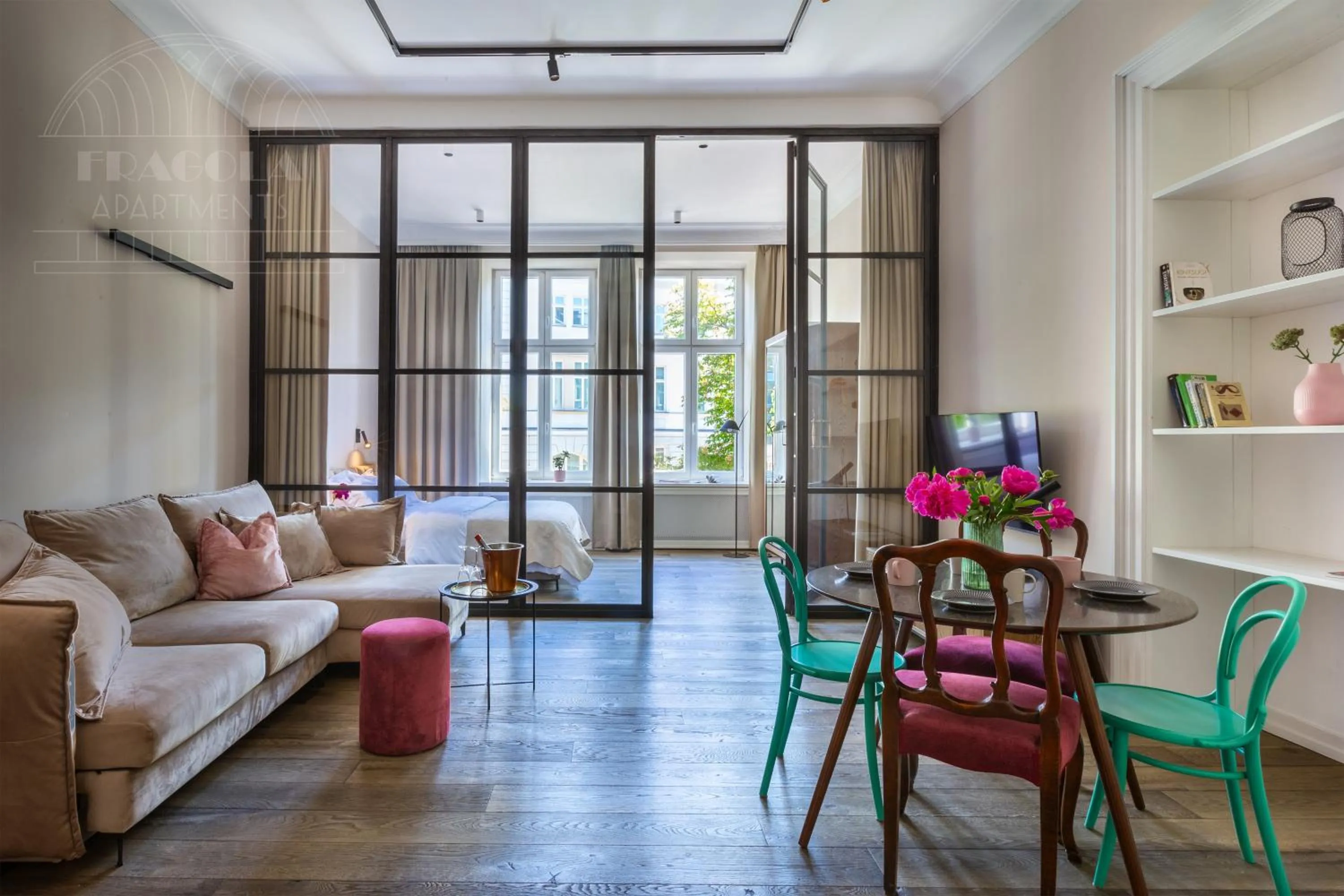Living room in Fragola Apartments Old Town