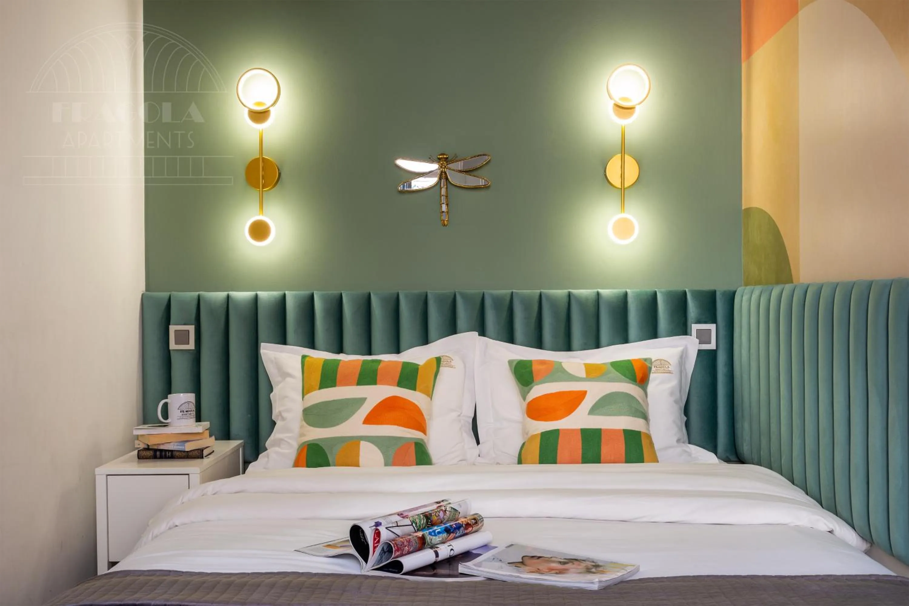 Bedroom, Bed in Fragola Apartments Old Town