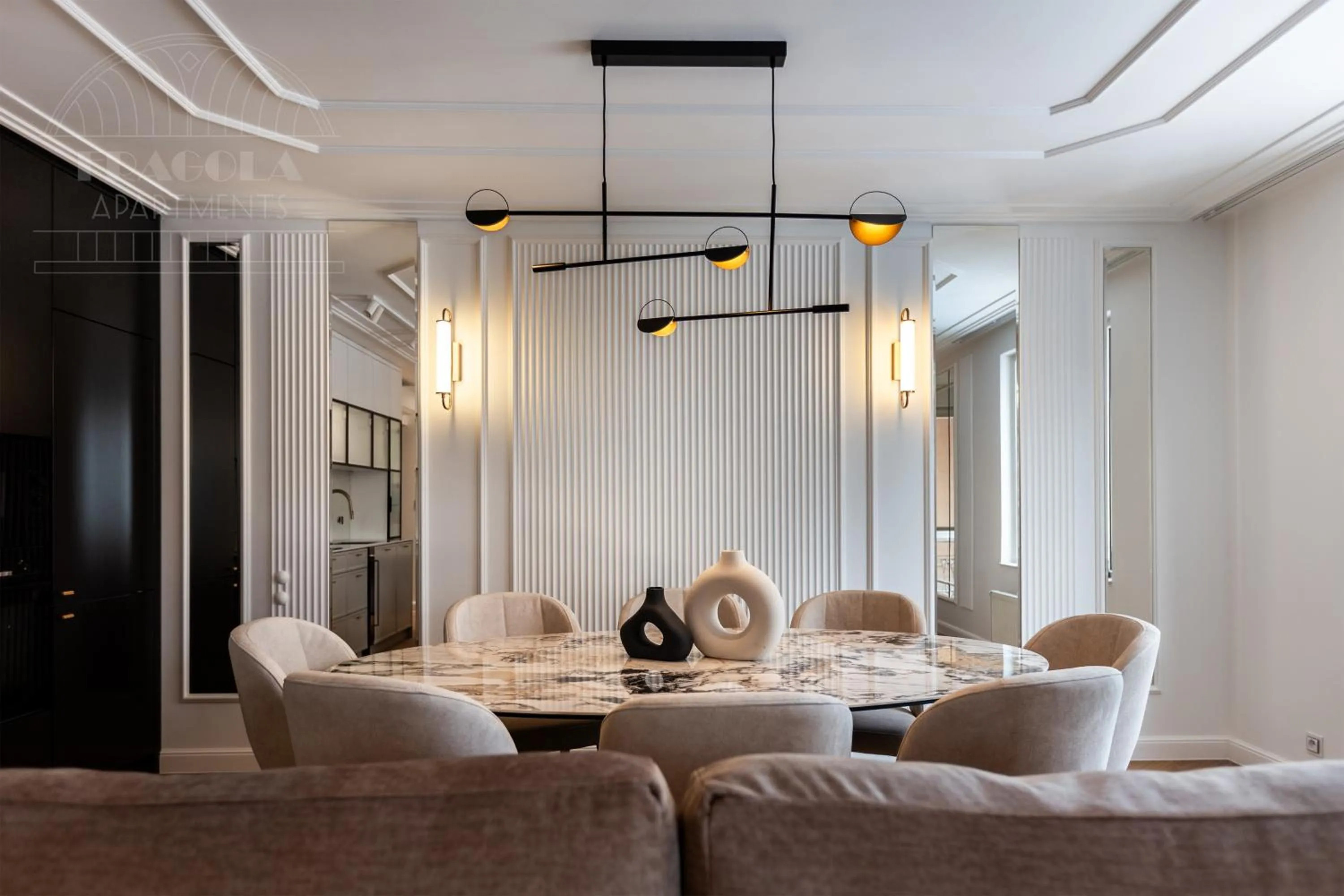 Living room in Fragola Apartments Old Town