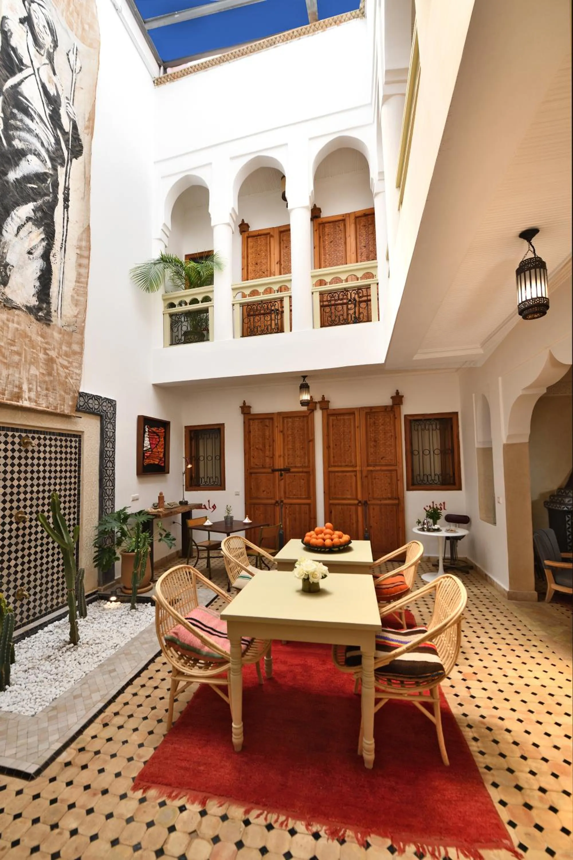 Patio in Riad Lamzia